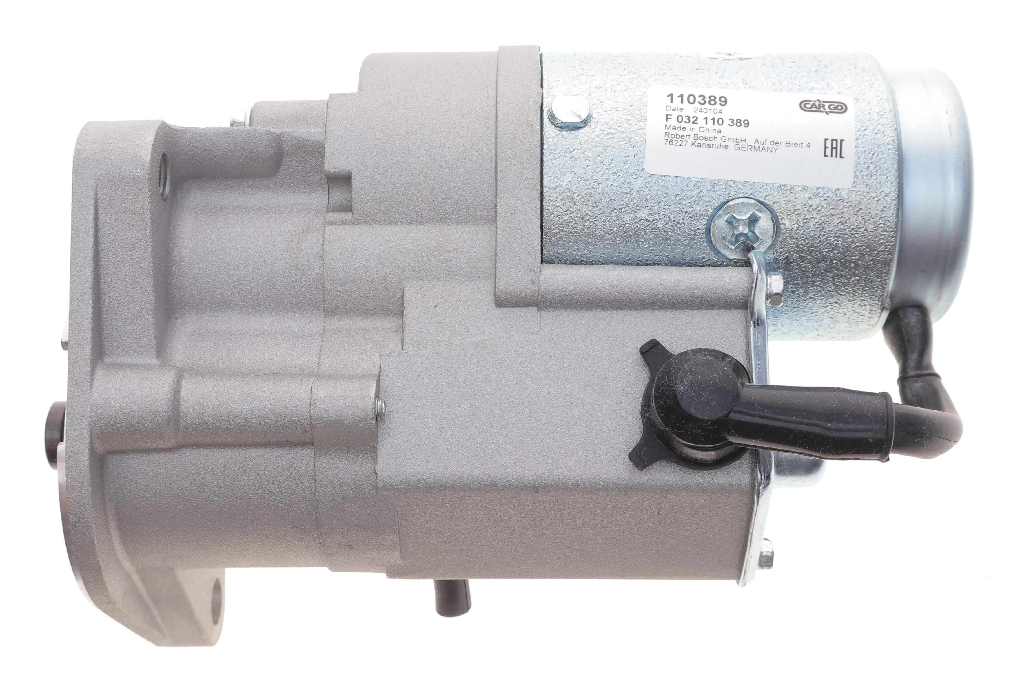 Стартер Kia Sportage 2.0 TD 97-03/Mazda 323 96-01/626 2.0D/TD 83-02 (2kw) (z=9/10) = 110389