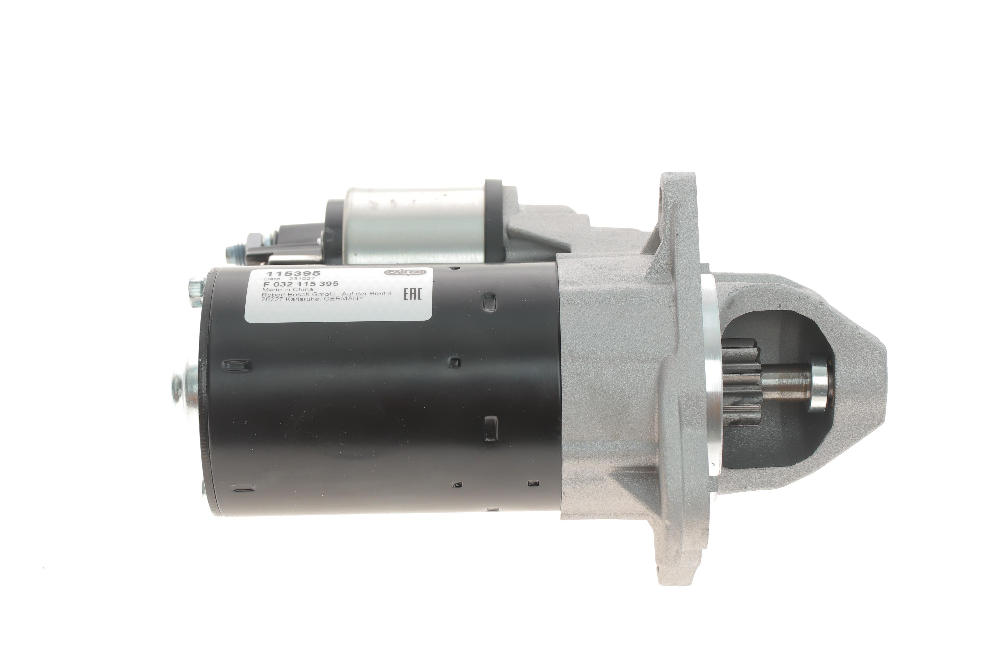 Стартер Opel Astra J/Zafira C 1.4 10- (12V/1.1 kw) (z=9) = 115395