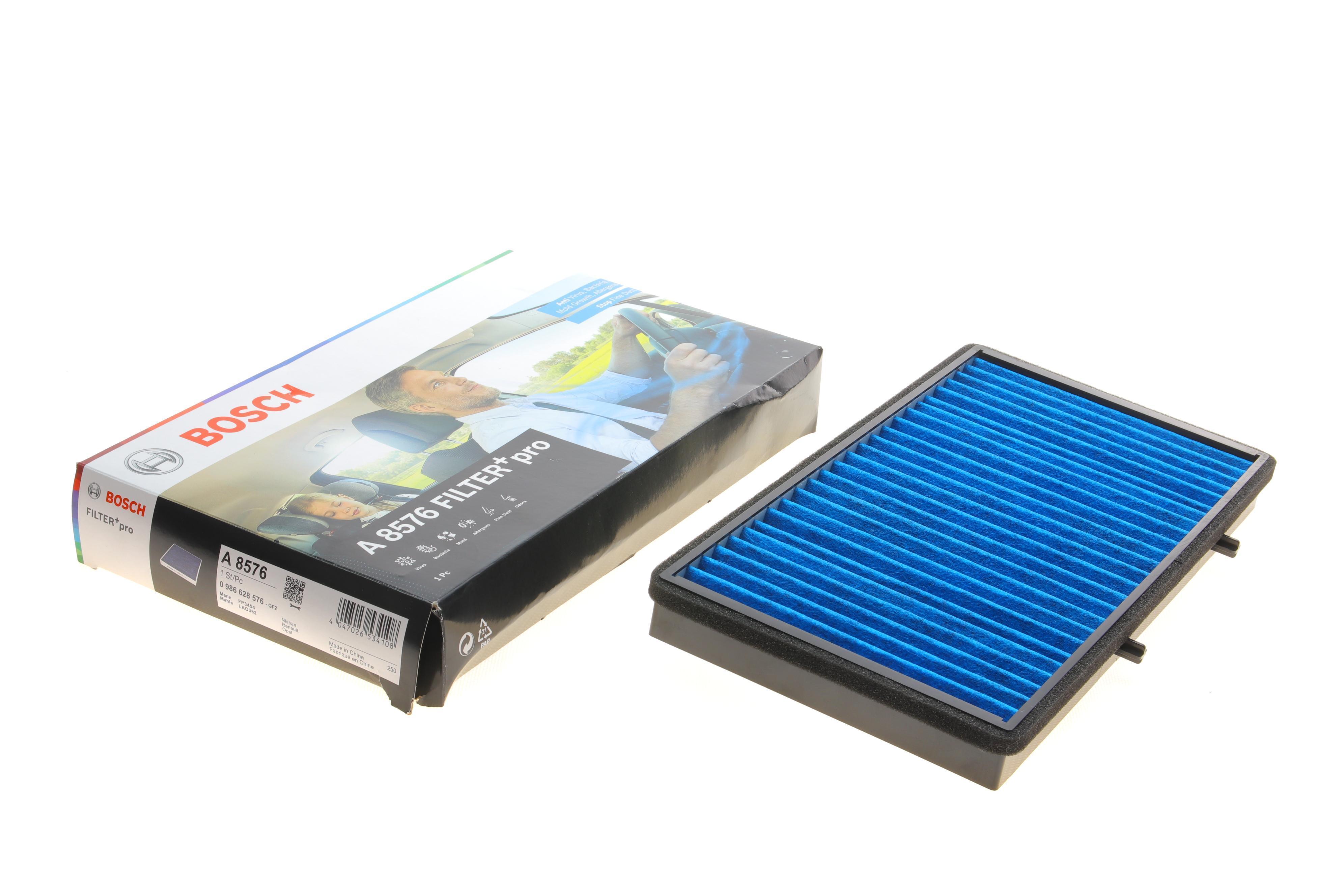 Фільтр салону Renault Trafic 1.9-2.5dCI 01- (вугільний/антиалергенний/антибактеріальний)