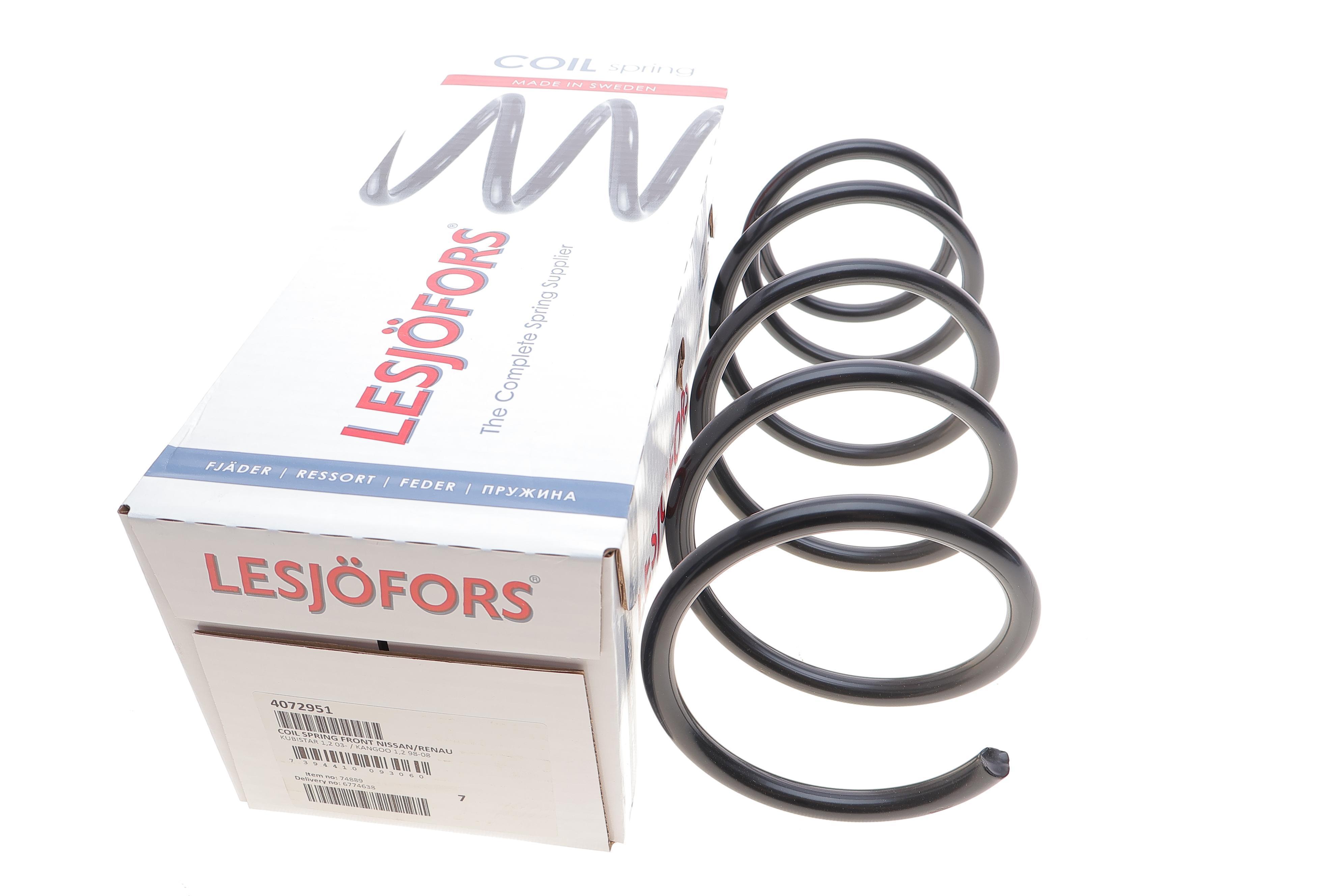 Пружина (передня) Renault Kangoo 1.2/1.2 16V 97- (вен/фургон)