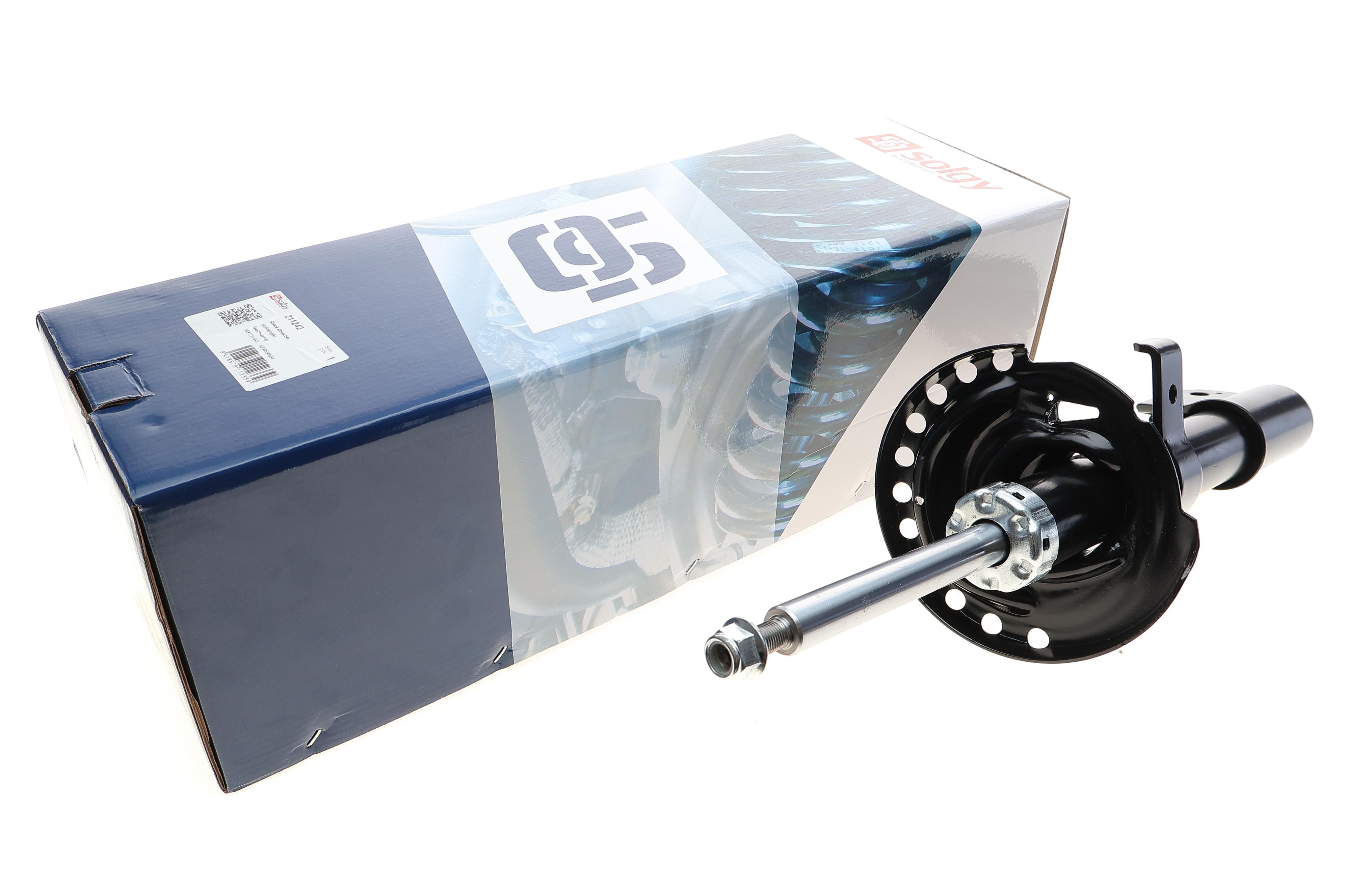 Амортизатор (передній) Renault Clio III 05- (GAS)