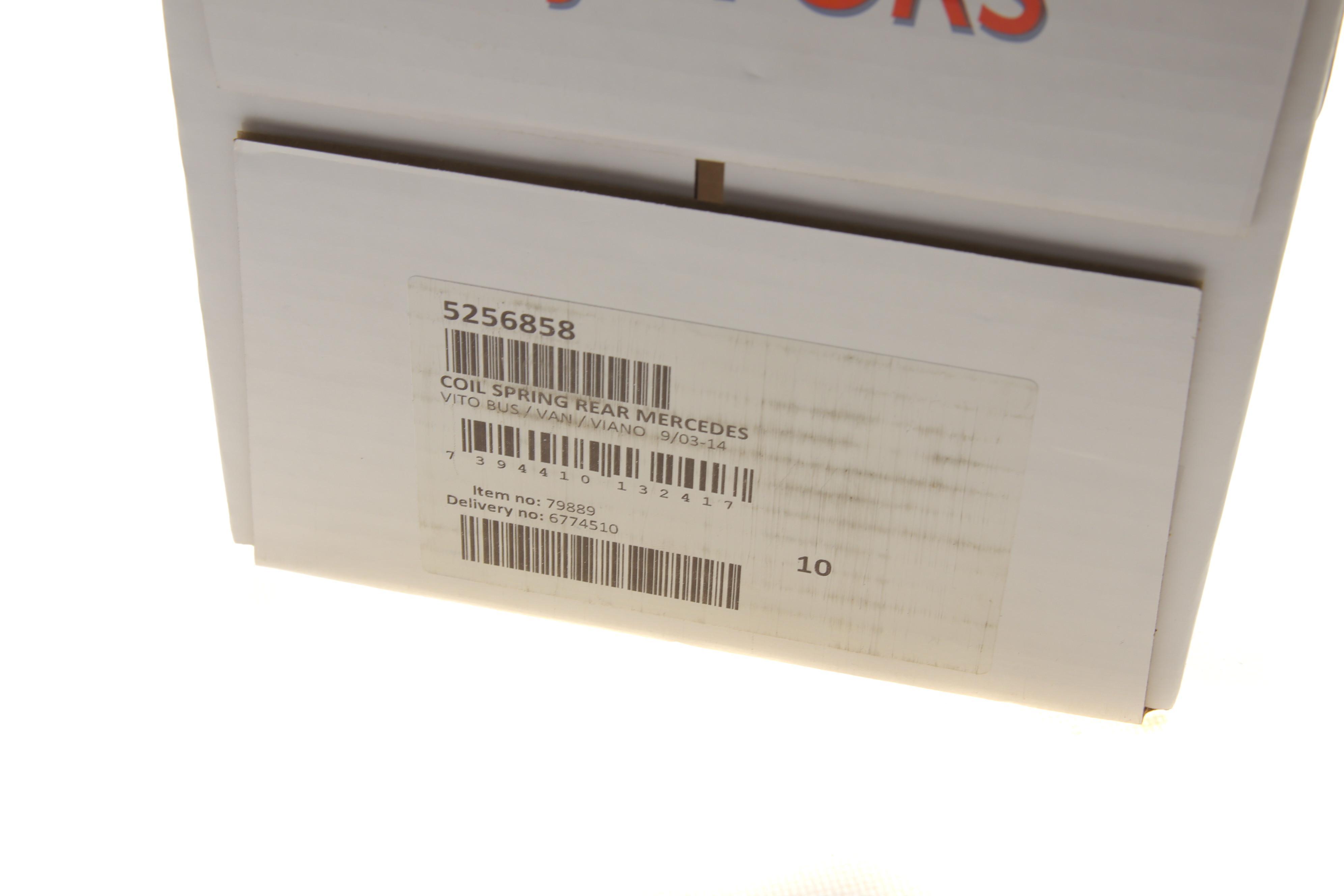 Пружина (задня) MB Vito/Viano (W639) 03- (фургон/автобус) (з тонким краєм)