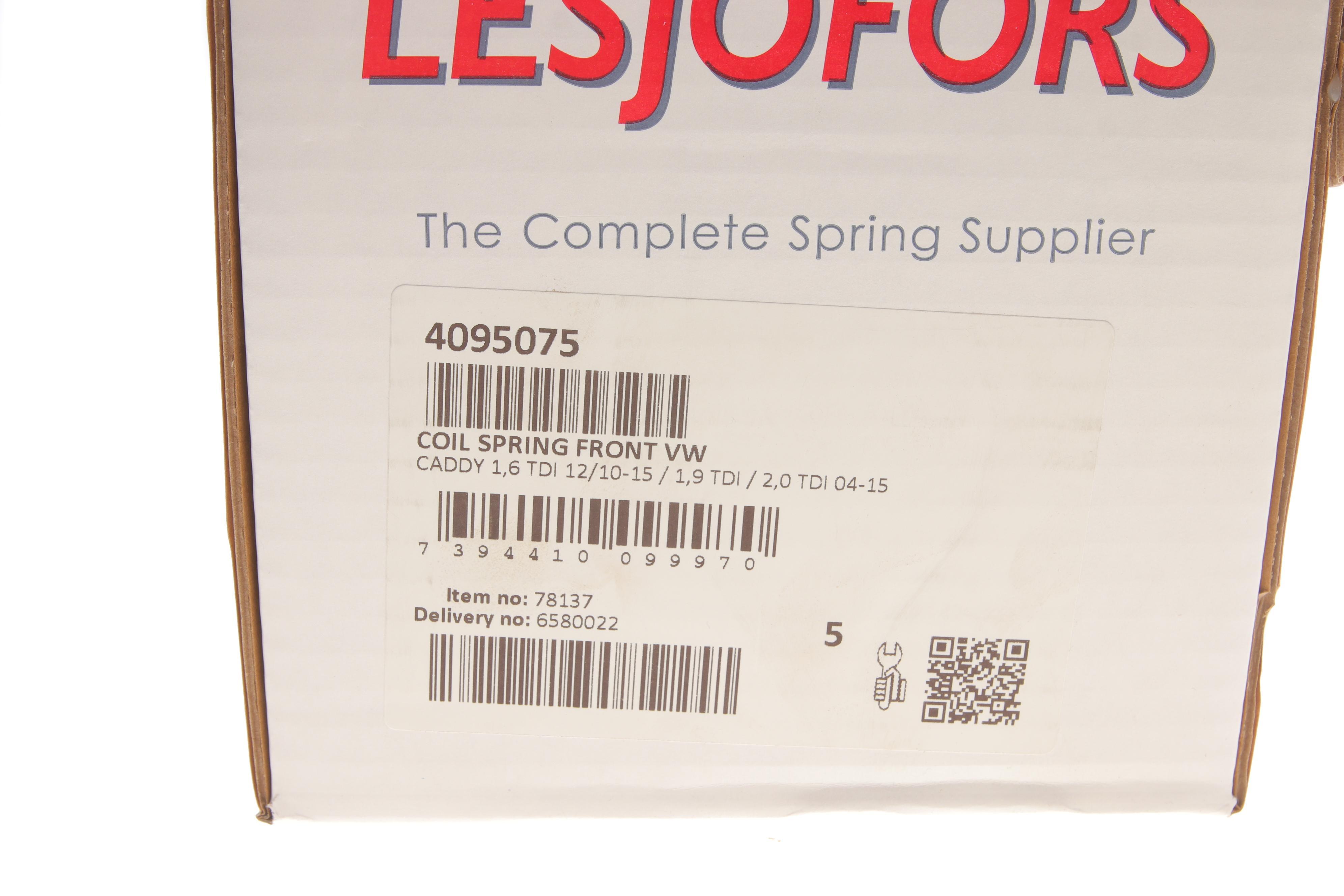 Пружина (передня) VW Caddy III 1.9TDI/2.0TDI 04-15 (фургон/вен)