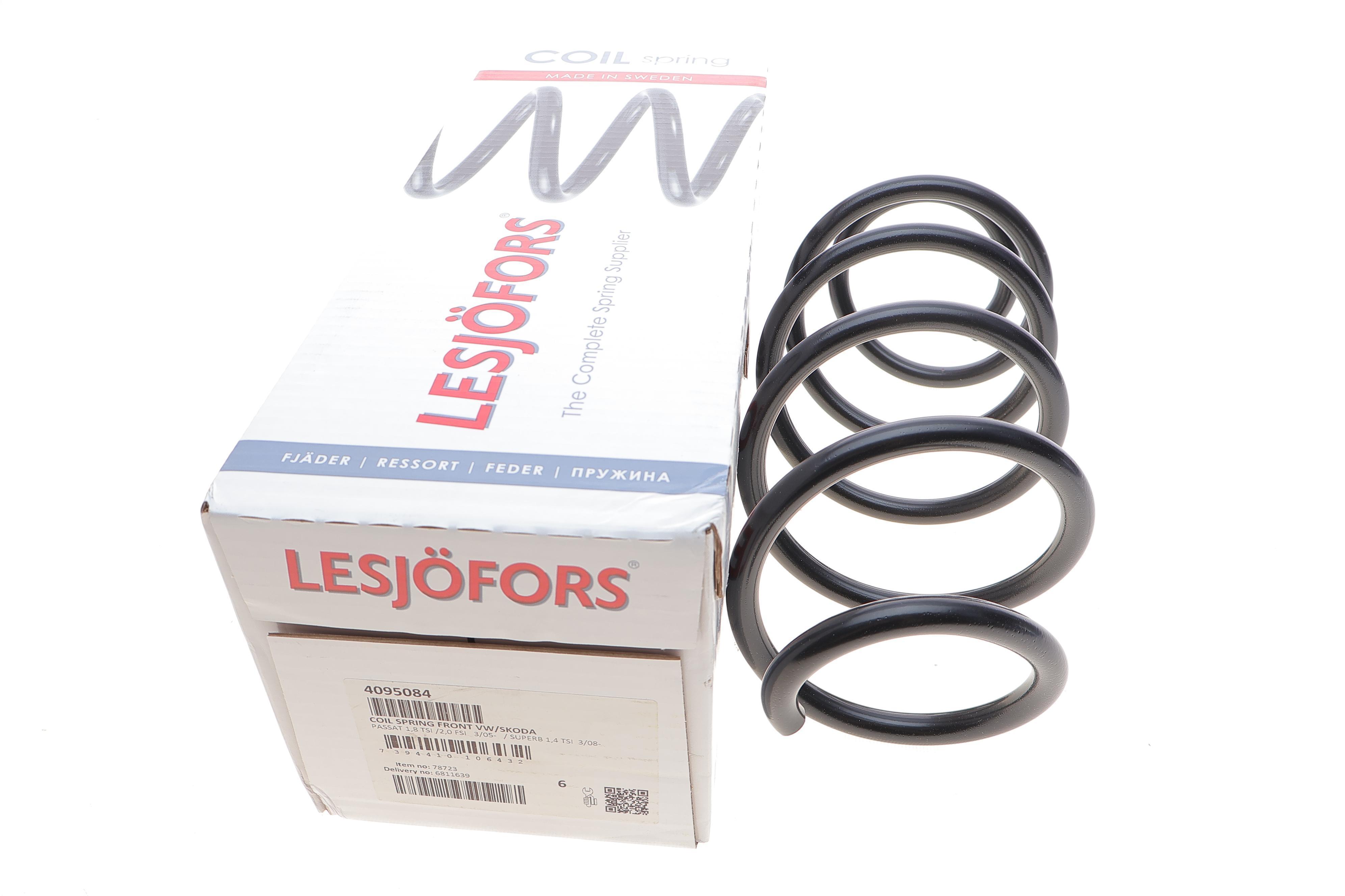 Пружина (передня) VW Passat B6/B7 1.4-1.8TSI/2.0FSI 05-14 (седан/унив)/Skoda SuperB 1.4TSI 08-15