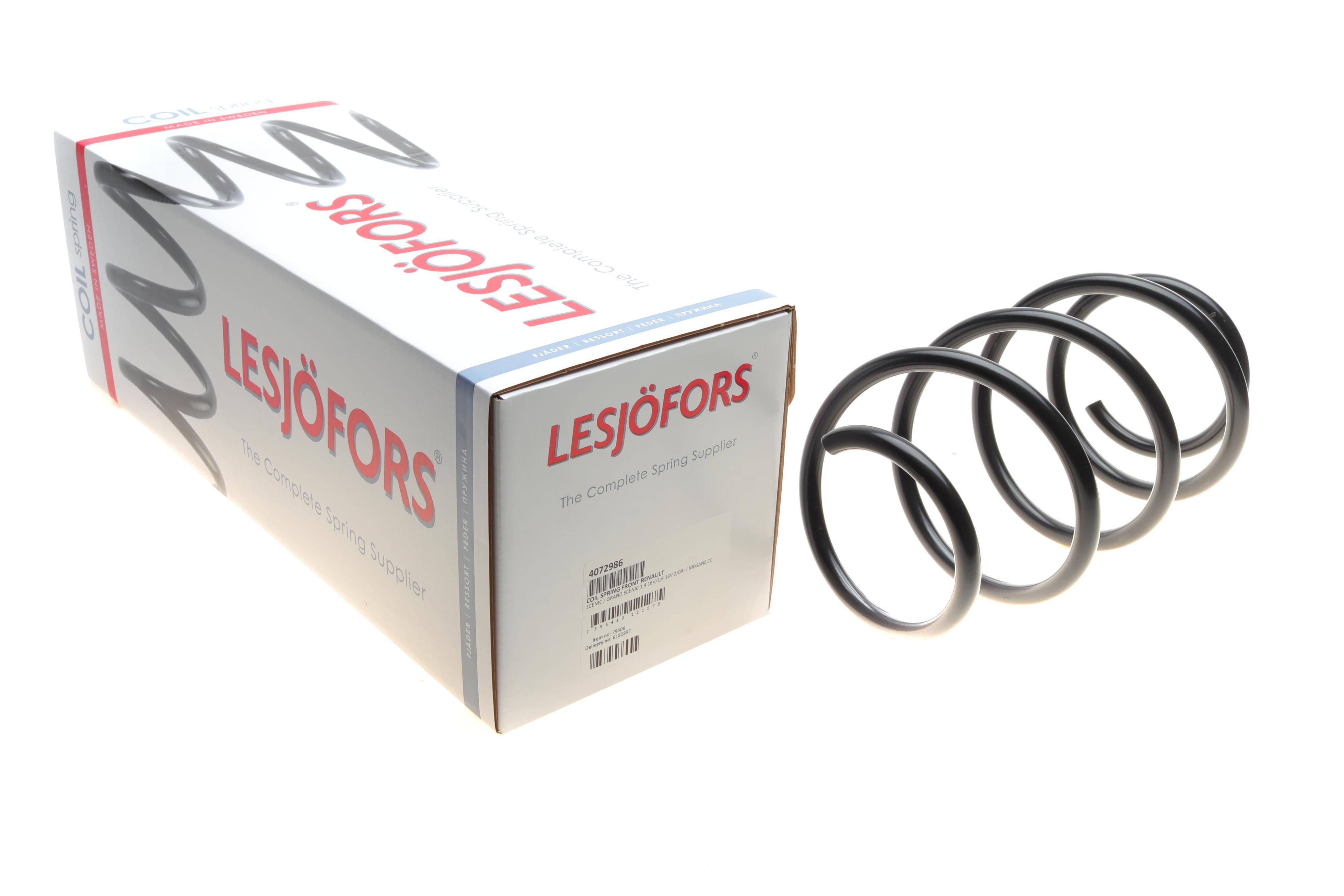 Пружина (передня) Renault Grand Scenic/Scenic 1.4/1.6 16V 09- (вен)/Megane CC 1.4TCe 10- (кабр)