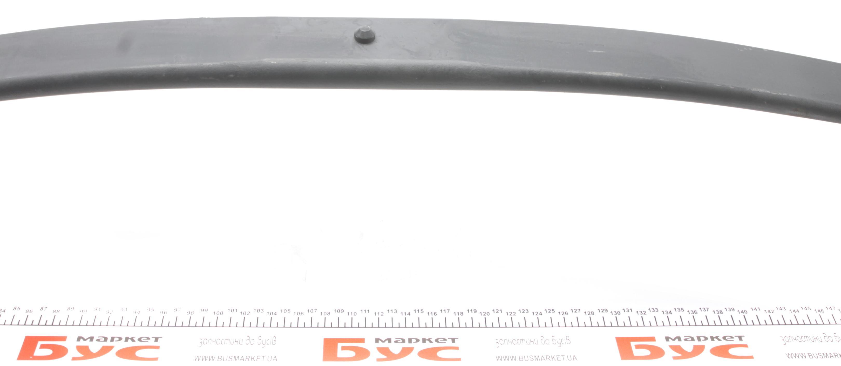 Ресора задня коренева MB Sprinter 209-318/VW Crafter 06- (з пуптиком) (70x740x753) 25mm