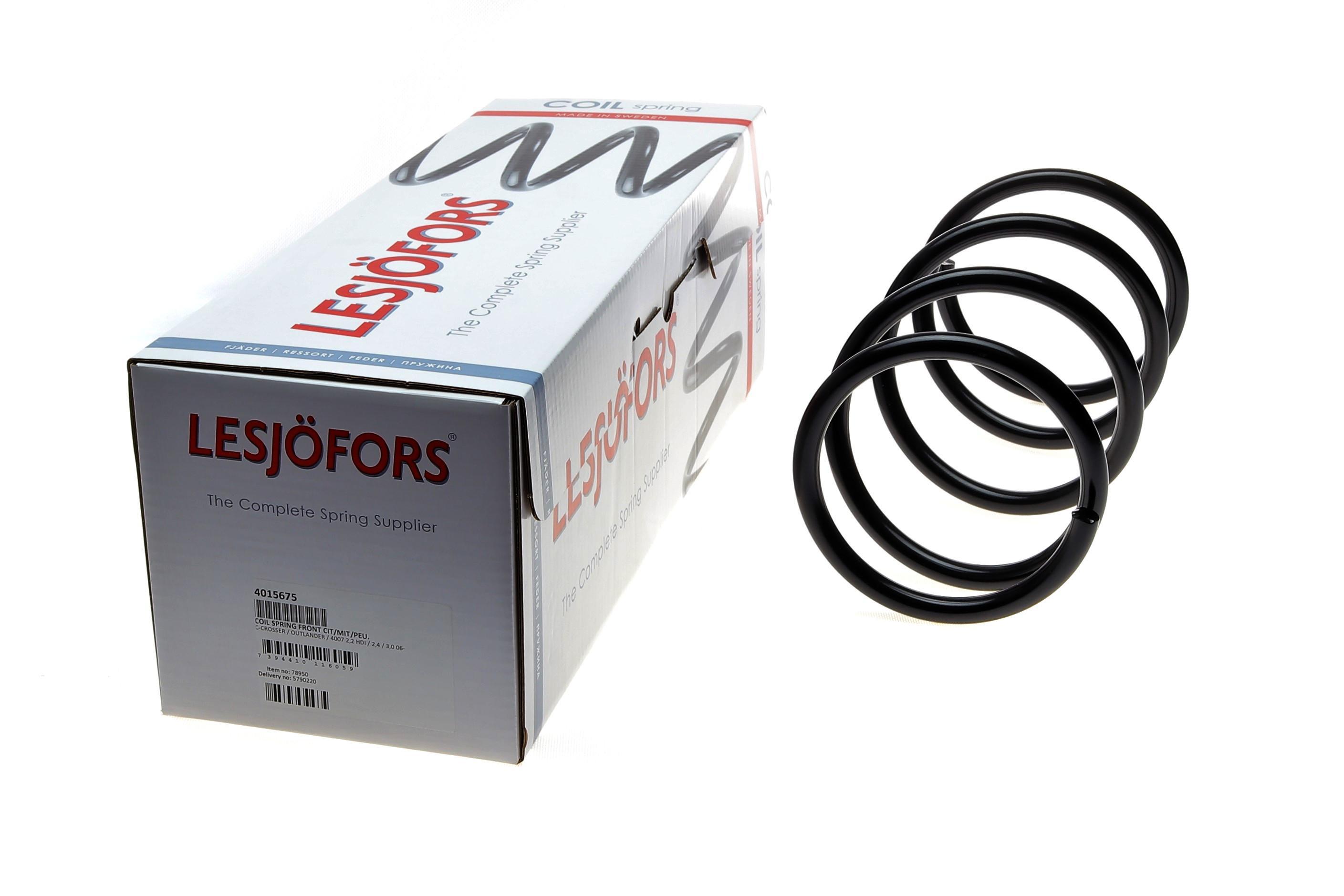 Пружина (передня) Mitsubishi Outlander 2.0-2.2DI-D/2.4-3.0 4WD/Peugeot 4007 2.2HDi/2.4 (АКПП) 06-13