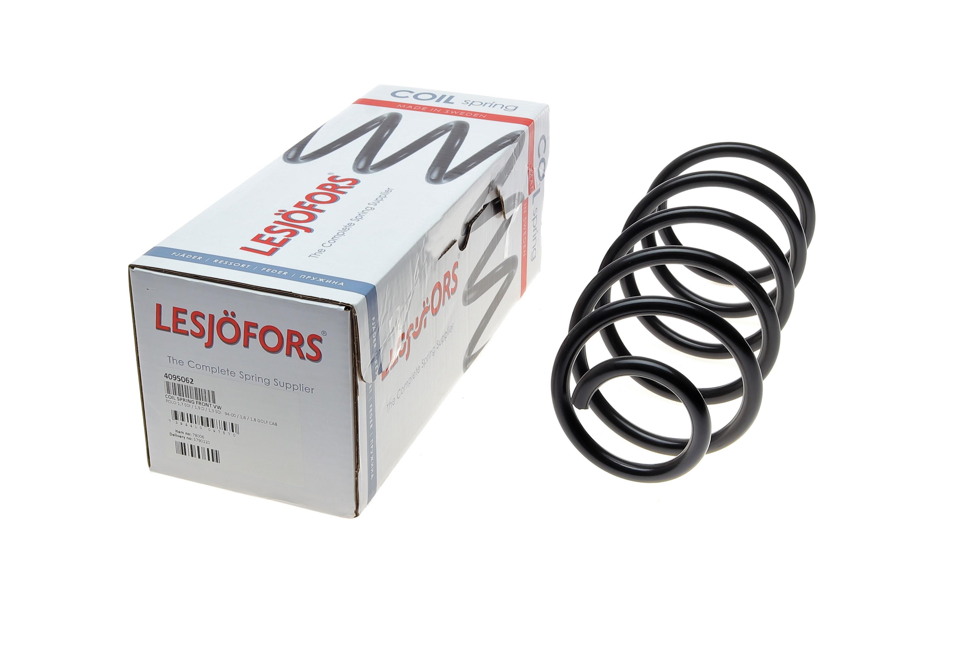 Пружина (передня) VW Polo 1.7SDI/1.9D/SDI 94-99 (нах.зад.частина) (шас.до: 6N-Y-050000)