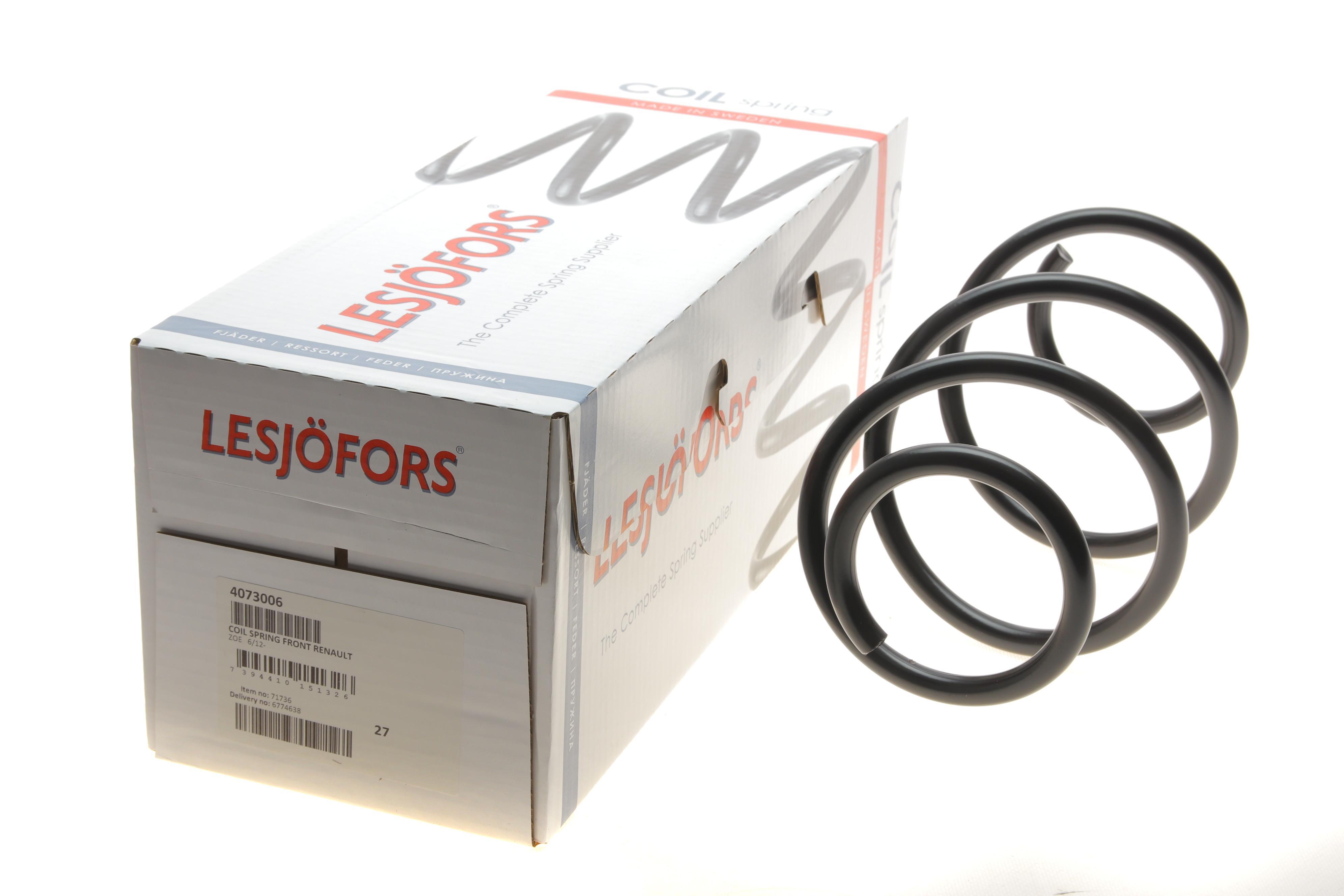 Пружина (передня) Renault Zoe 12- (нах.зад.частина)