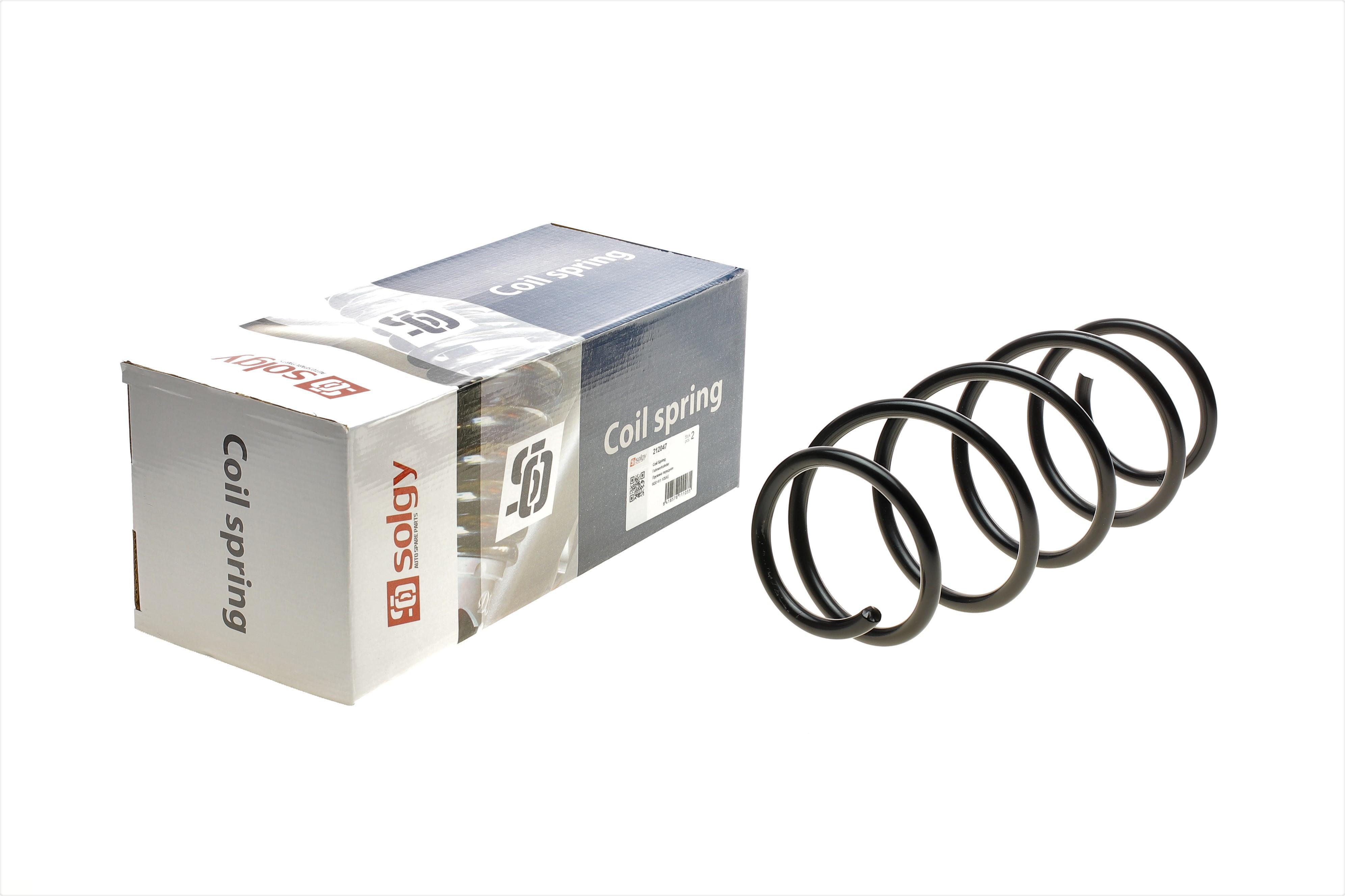 Пружина (передня) Skoda Fabia I 1.2/1.4/1.4 16V 99-07 (седан/унив.накл.зад.ч)/Combi I/II 00-14 (ун)