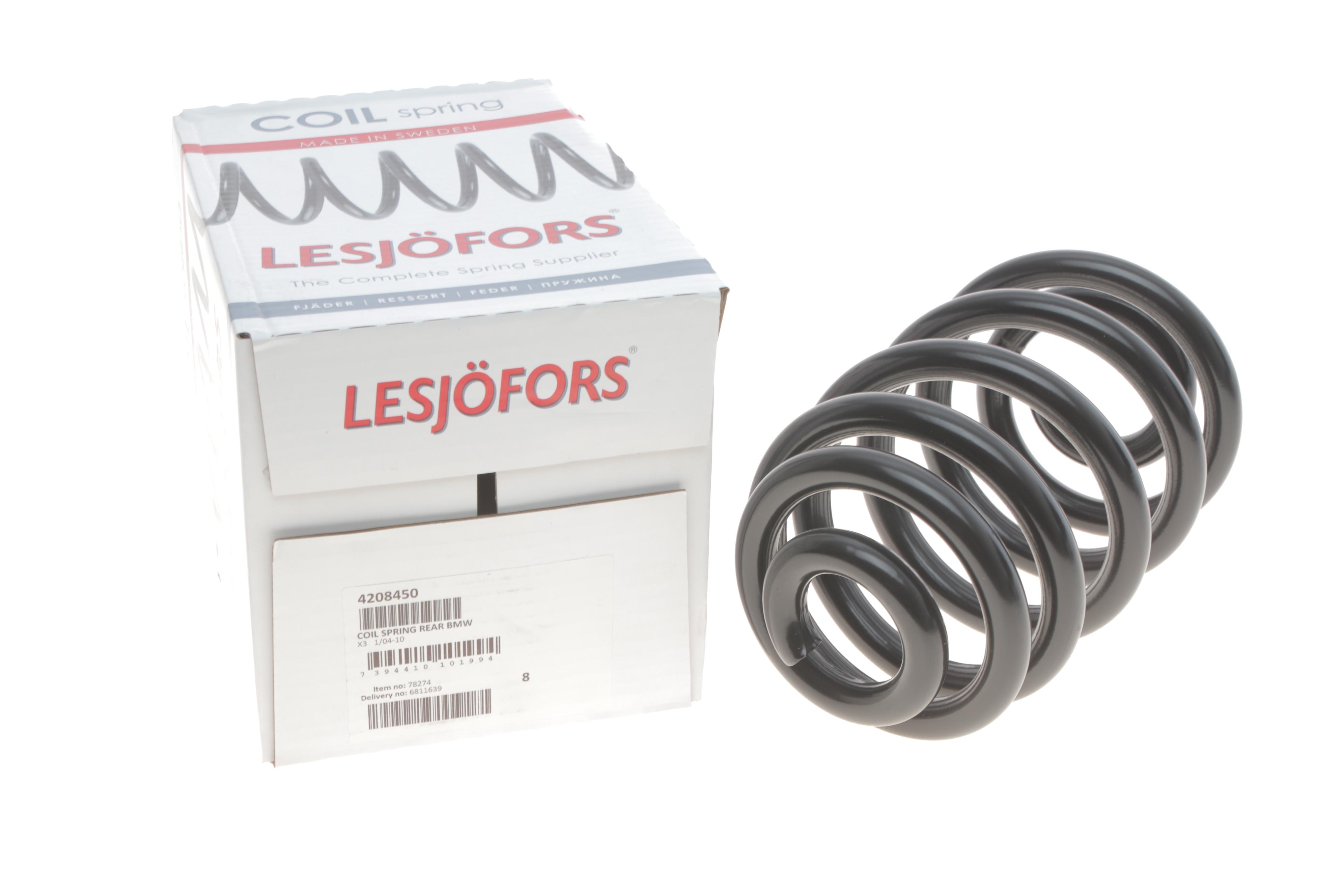 Пружина (задня) BMW X3 (E83) 2.0d/i/sd/2.5i/si/3.0d/sd/si xDrive 04-11 (SUV) (з пост.д) (без М-тех)