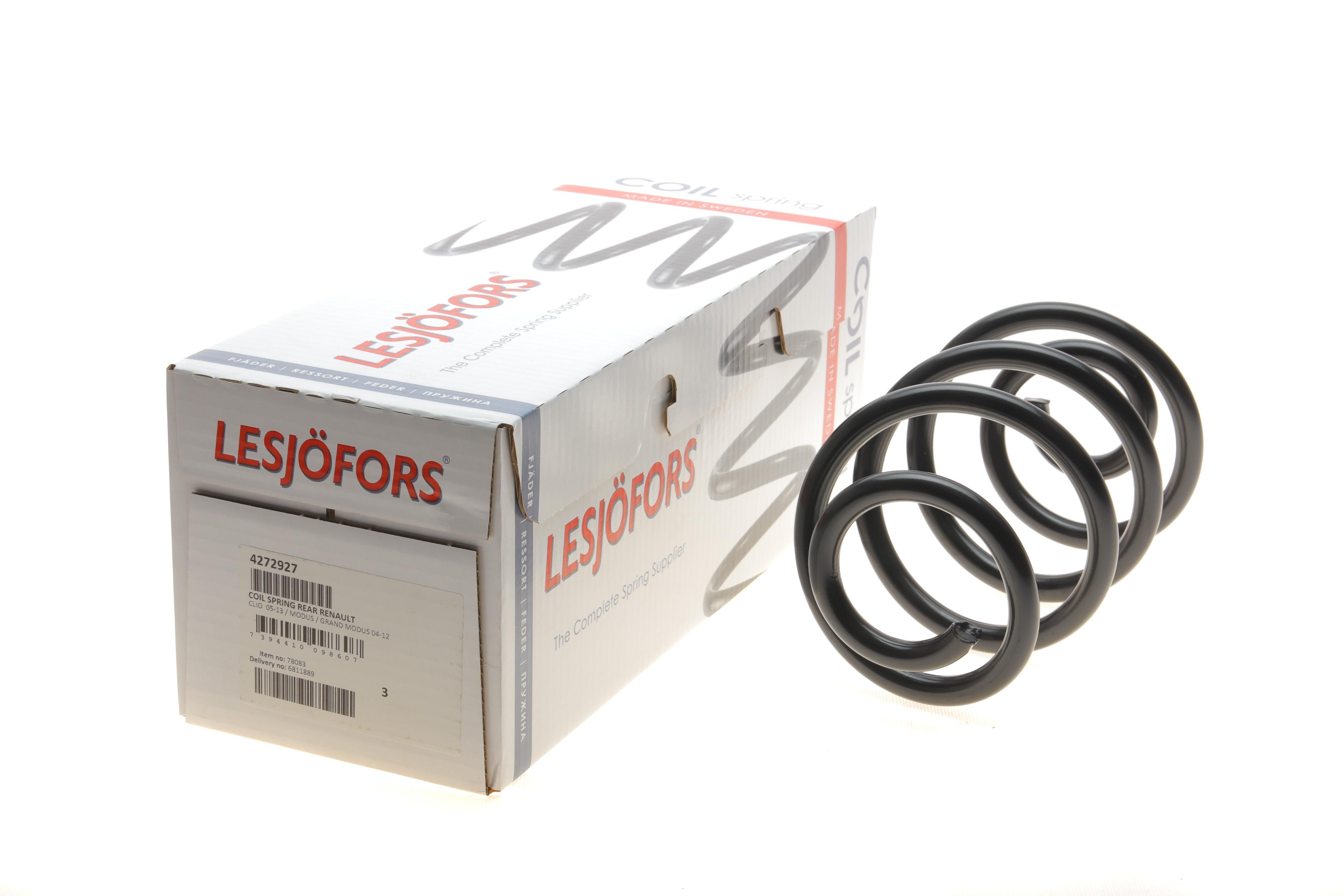 Пружина (задня) Renault Clio III/Modus 1.2-2.0 16V/1.5dCi 04- (універсал/нах.зад.частина)