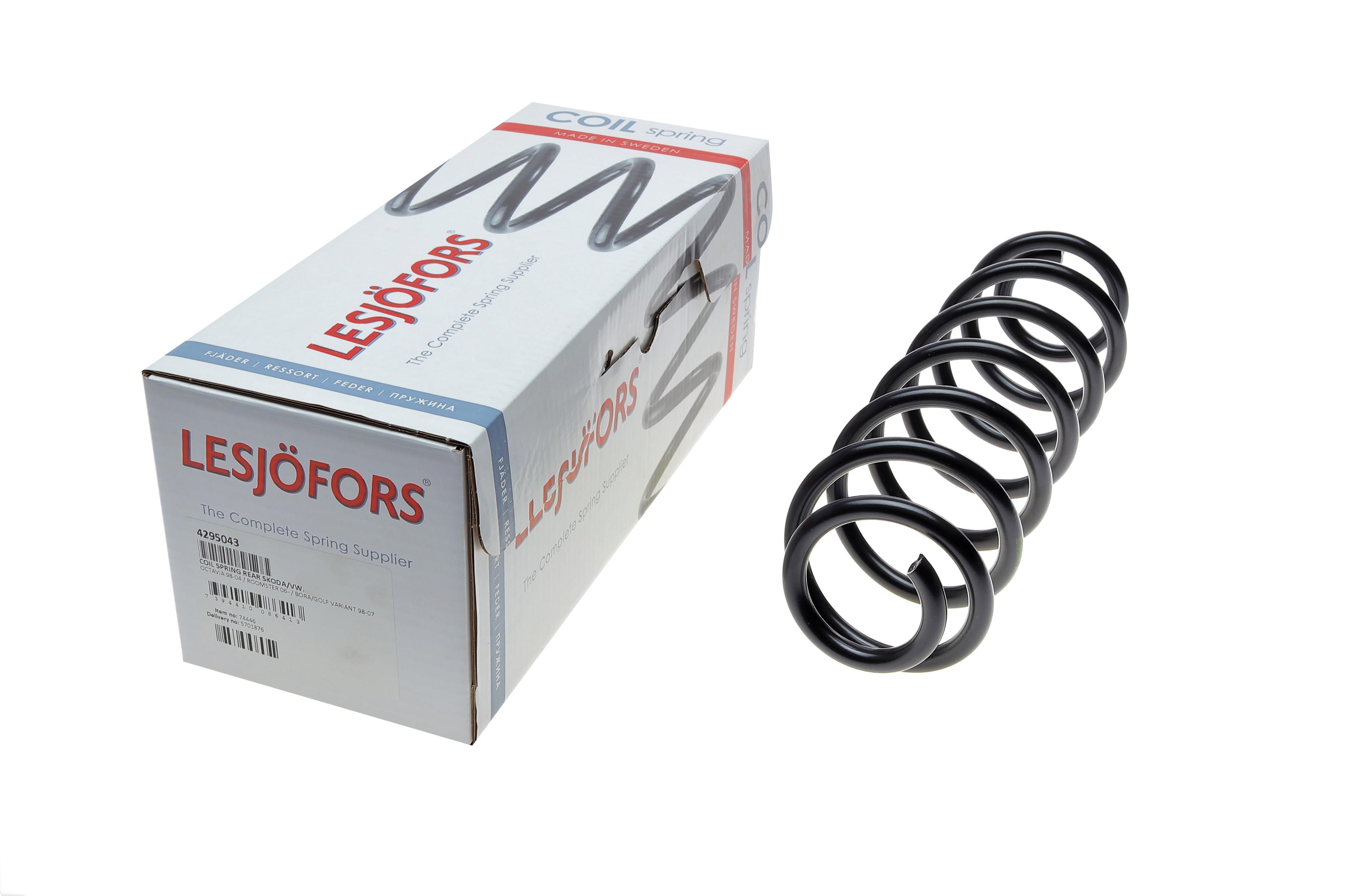 Пружина (задня) VW Golf IV 1.4-2.0/1.9TDI 99-06/Skoda Octavia I Combi 98-10 (унів.)/Roomster 07-15