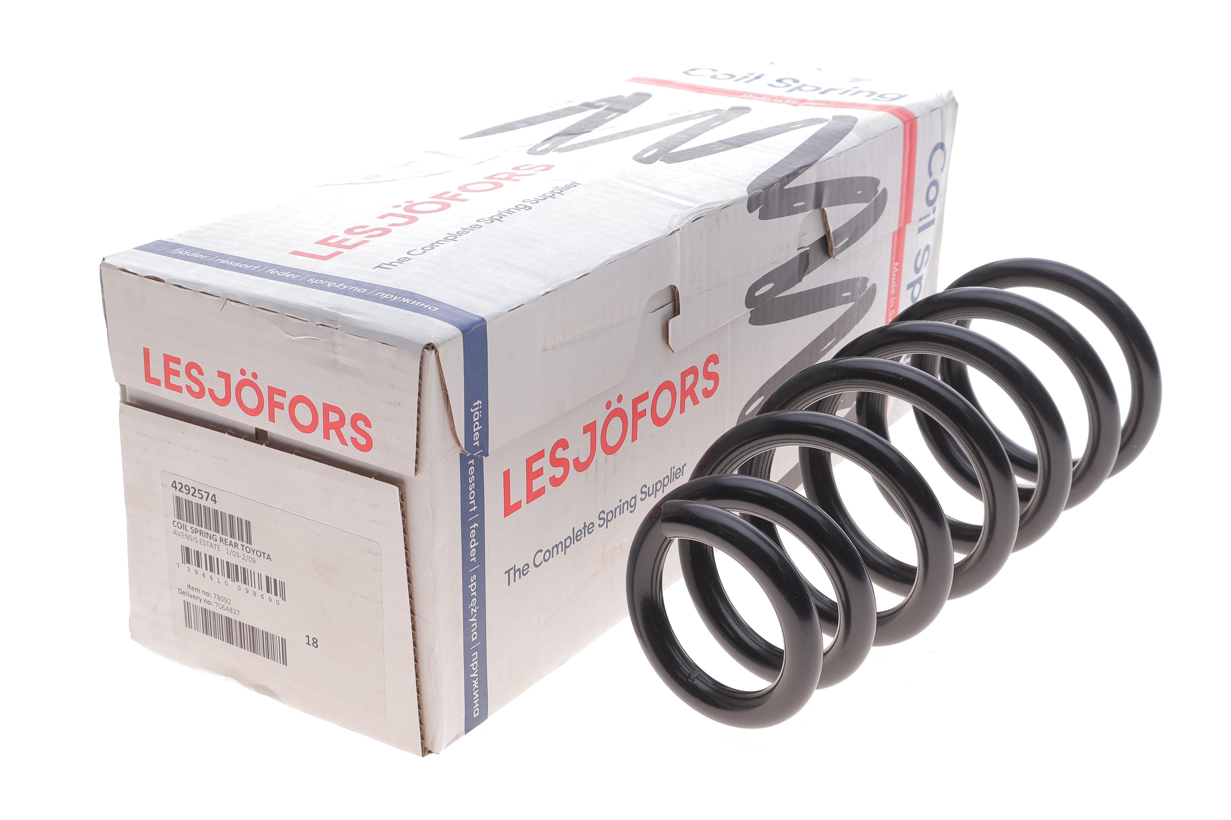 Пружина (задня) Toyota Avensis 1.6VVT-i/1.8/2.0/2.0-2.2D-4D/2.2D-Cat/2.4/2.0VVT-i 03-08 (універсал)