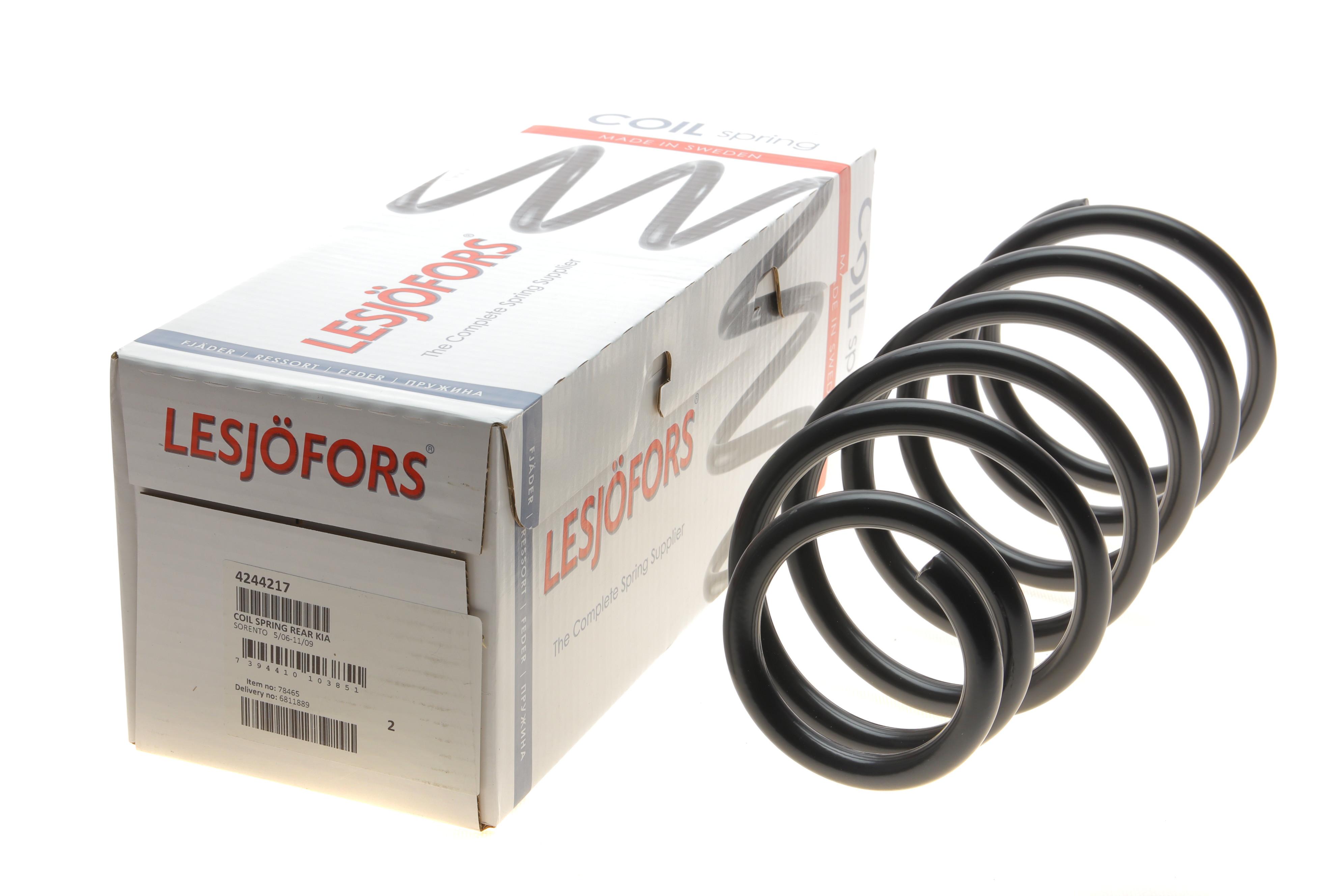 Пружина (задня) Kia Sorento I 2.5CRDi 06- (позашляховик)