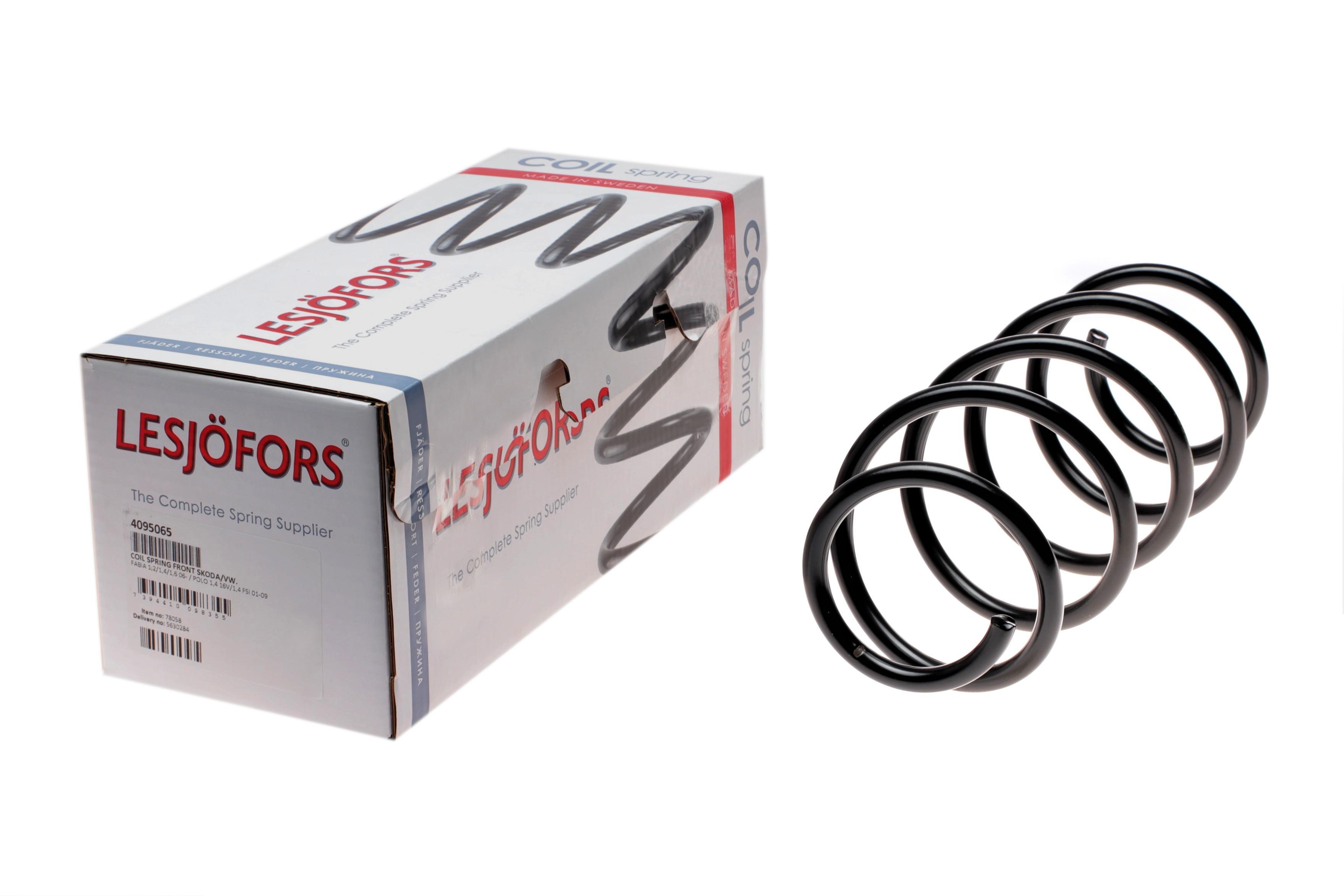 Пружина (передня) VW Polo 1.4/16V/FSI 01-09/Skoda Fabia 1.2/12V/TSI/1.4/1.6 06-14 (унив/накл.з.ч)