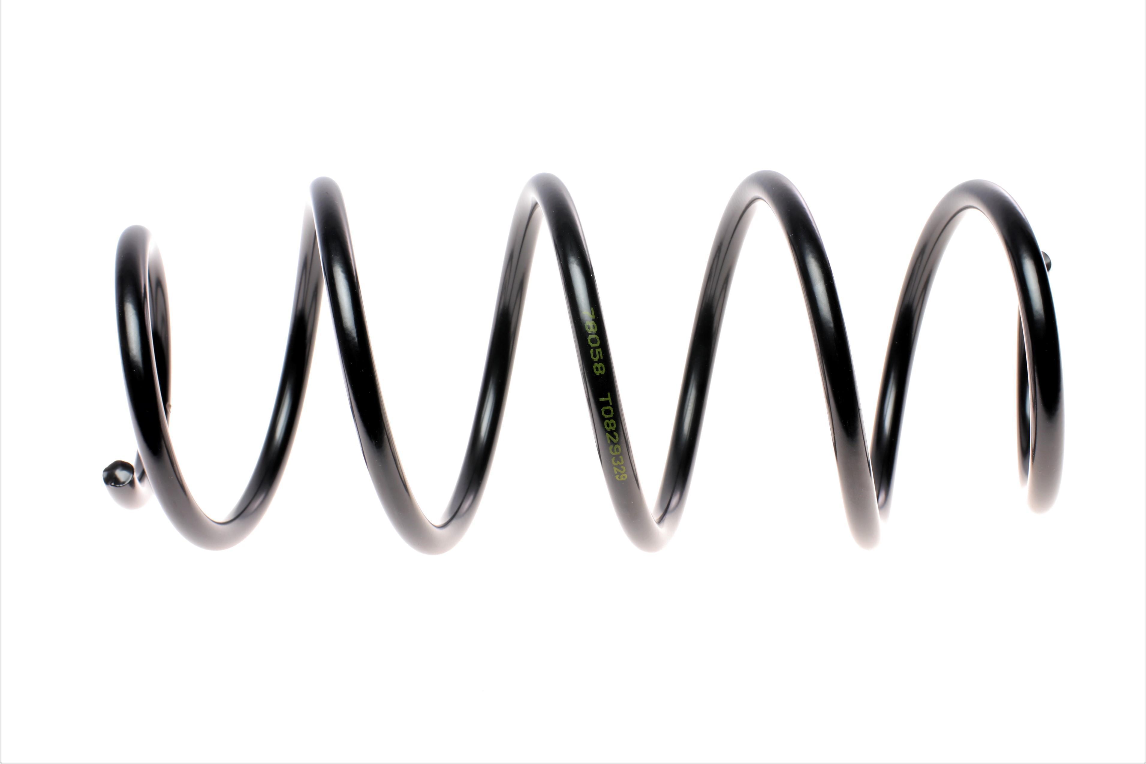 Пружина (передня) VW Polo 1.4/16V/FSI 01-09/Skoda Fabia 1.2/12V/TSI/1.4/1.6 06-14 (унив/накл.з.ч)