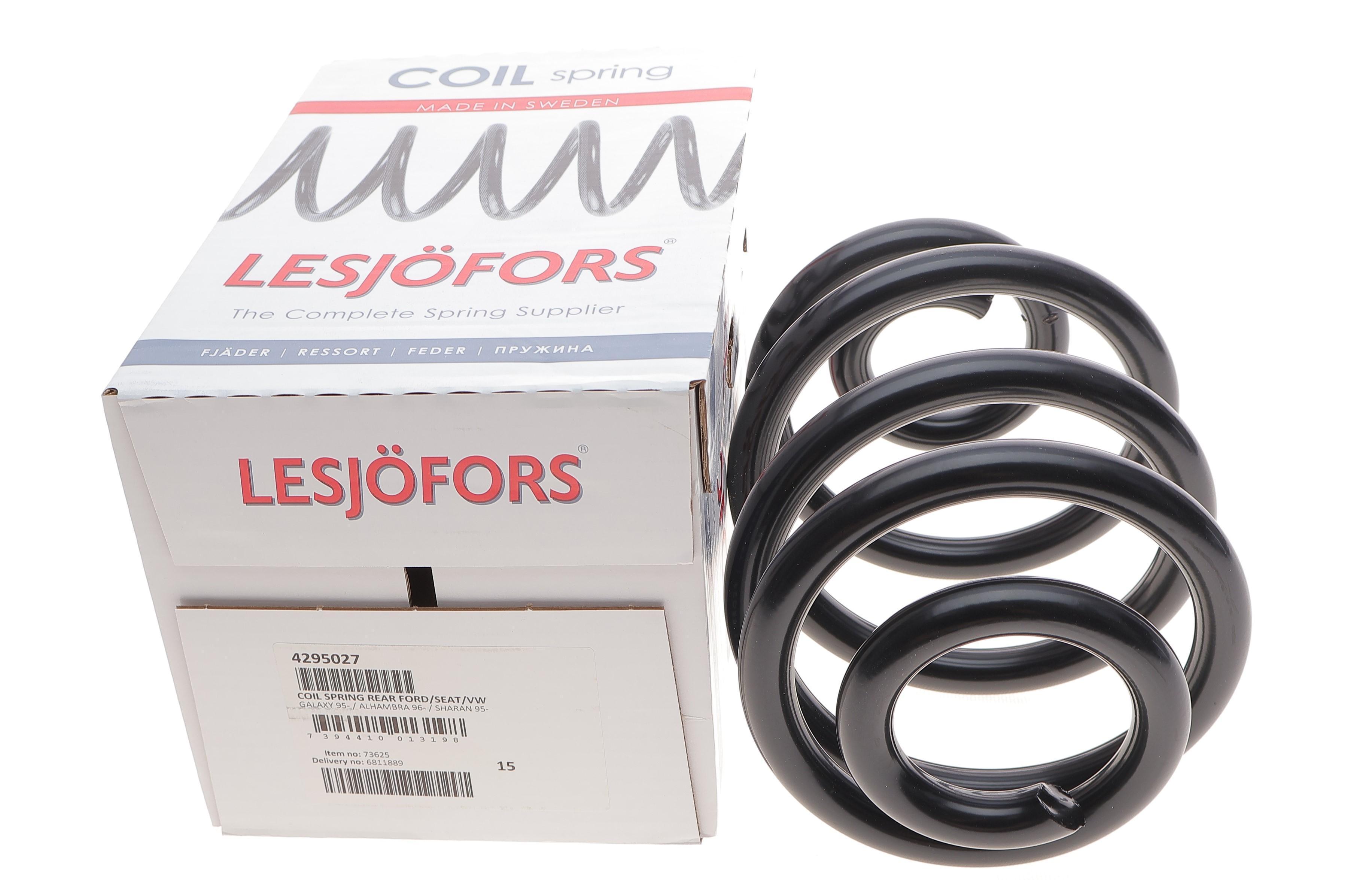 Пружина (задня) VW Sharan 1.8T 20V/1.9TDI/2.0/2.0 16V/2.0TDI/2.8 V6 24V/VR6 95- (вен) (з пост.діам)