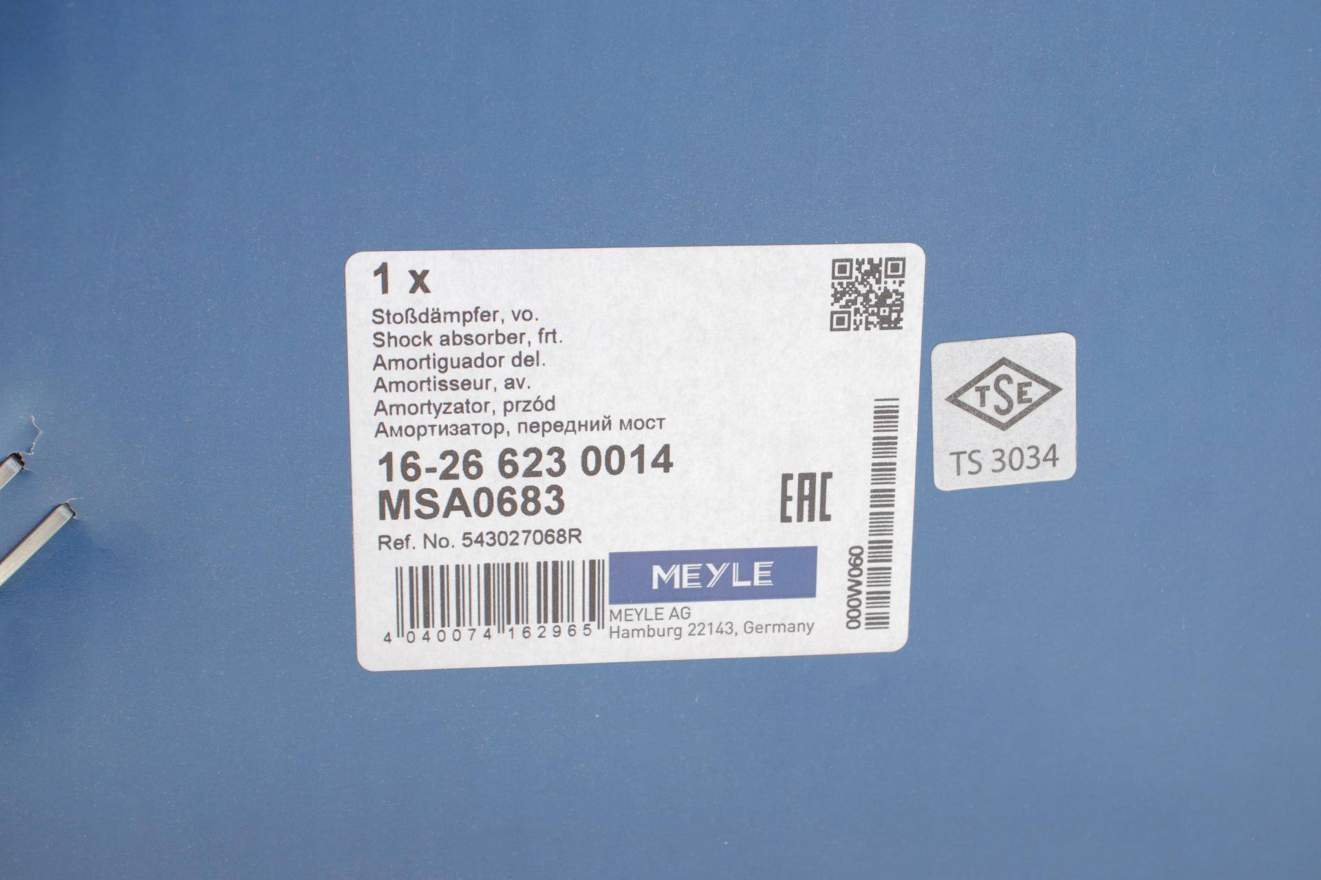 Амортизатор (передній) Renault Laguna III 07-