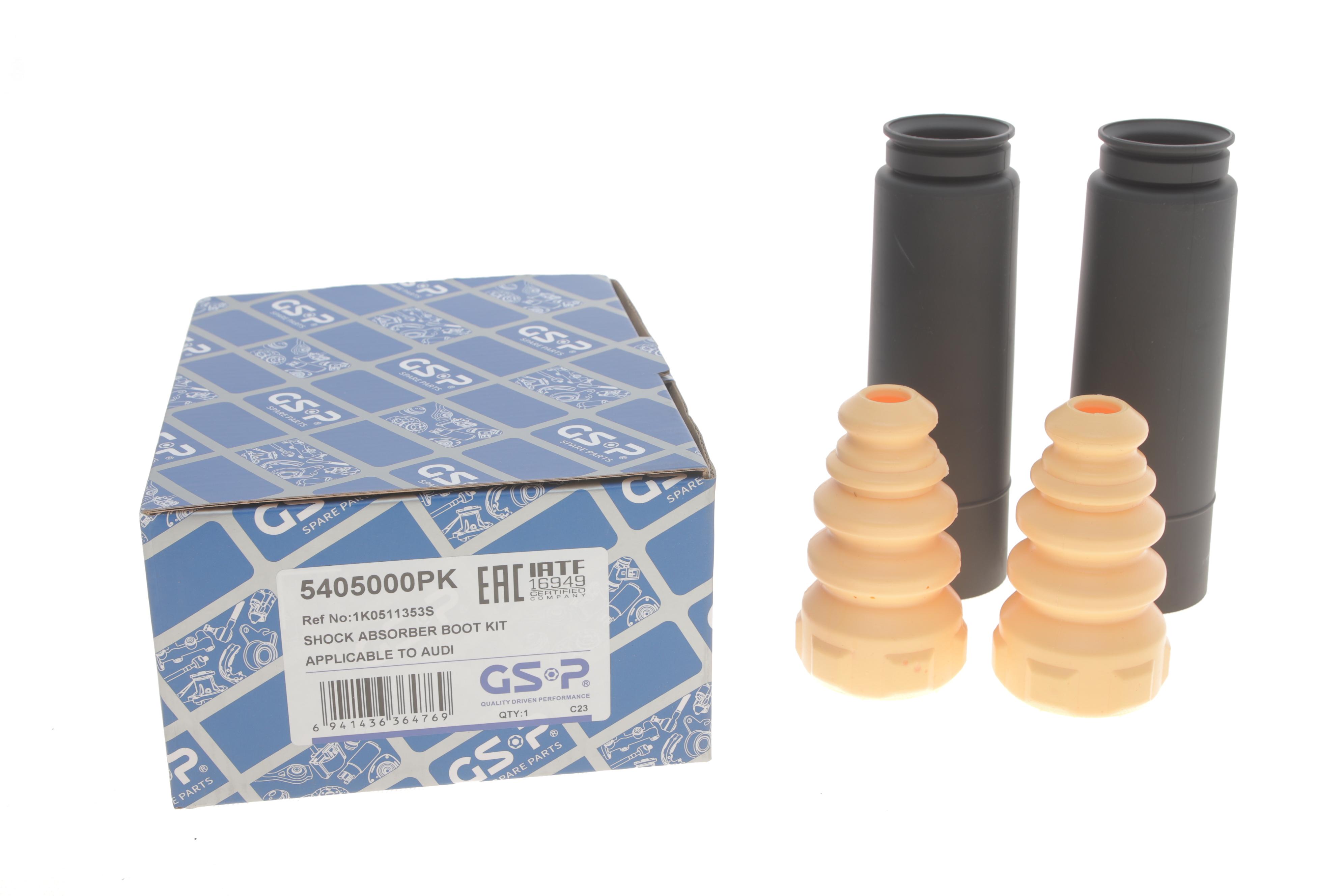 Пильник + відбійник амортизатора (заднього) Seat Leon/Audi A3 03-13 (к-кт 2шт)