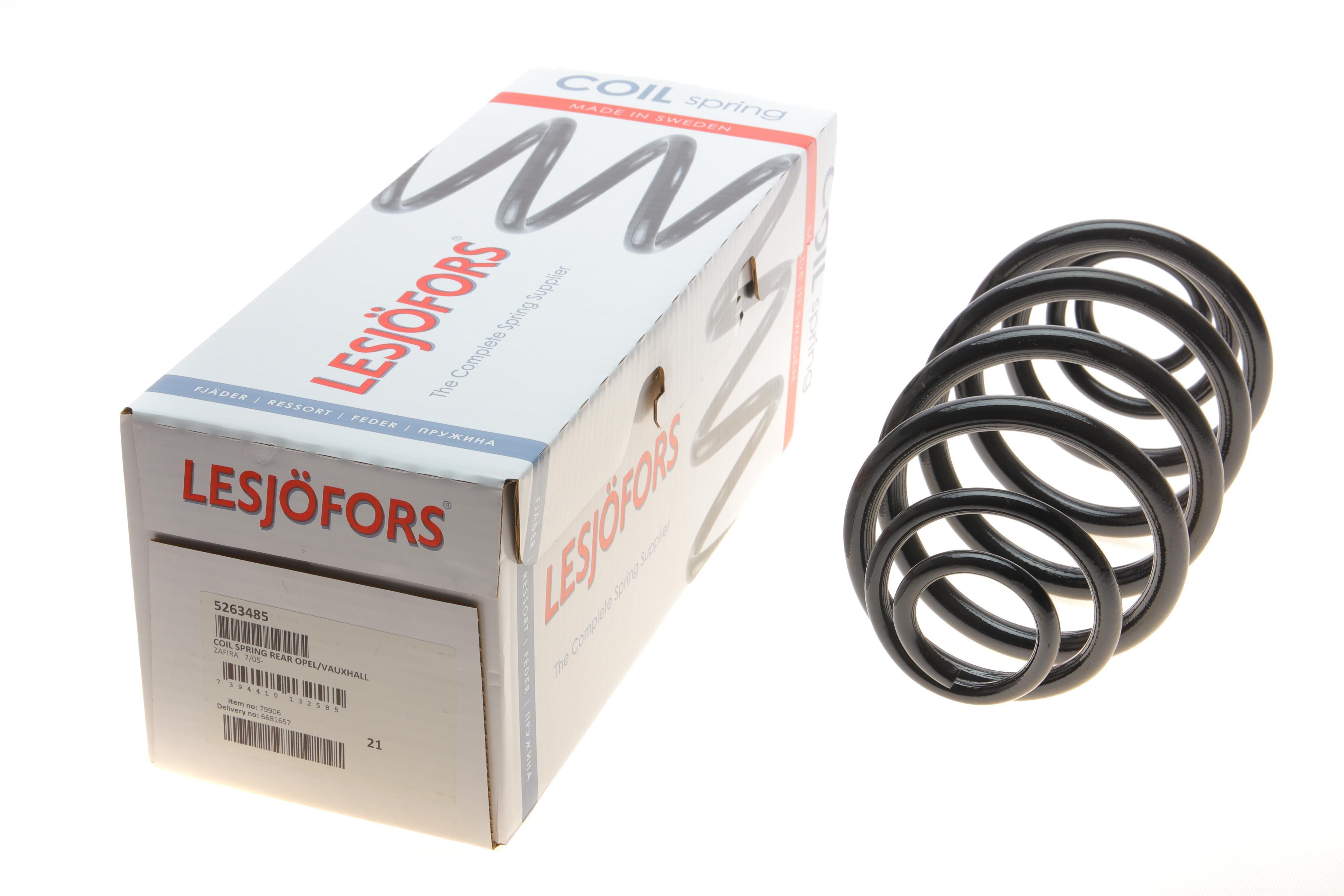 Пружина (задня) Opel Zafira B 1.6-2.2/1.7-1.9CDTI 05-15 (вен) (без спорт.ход.ч) (з непост.d)