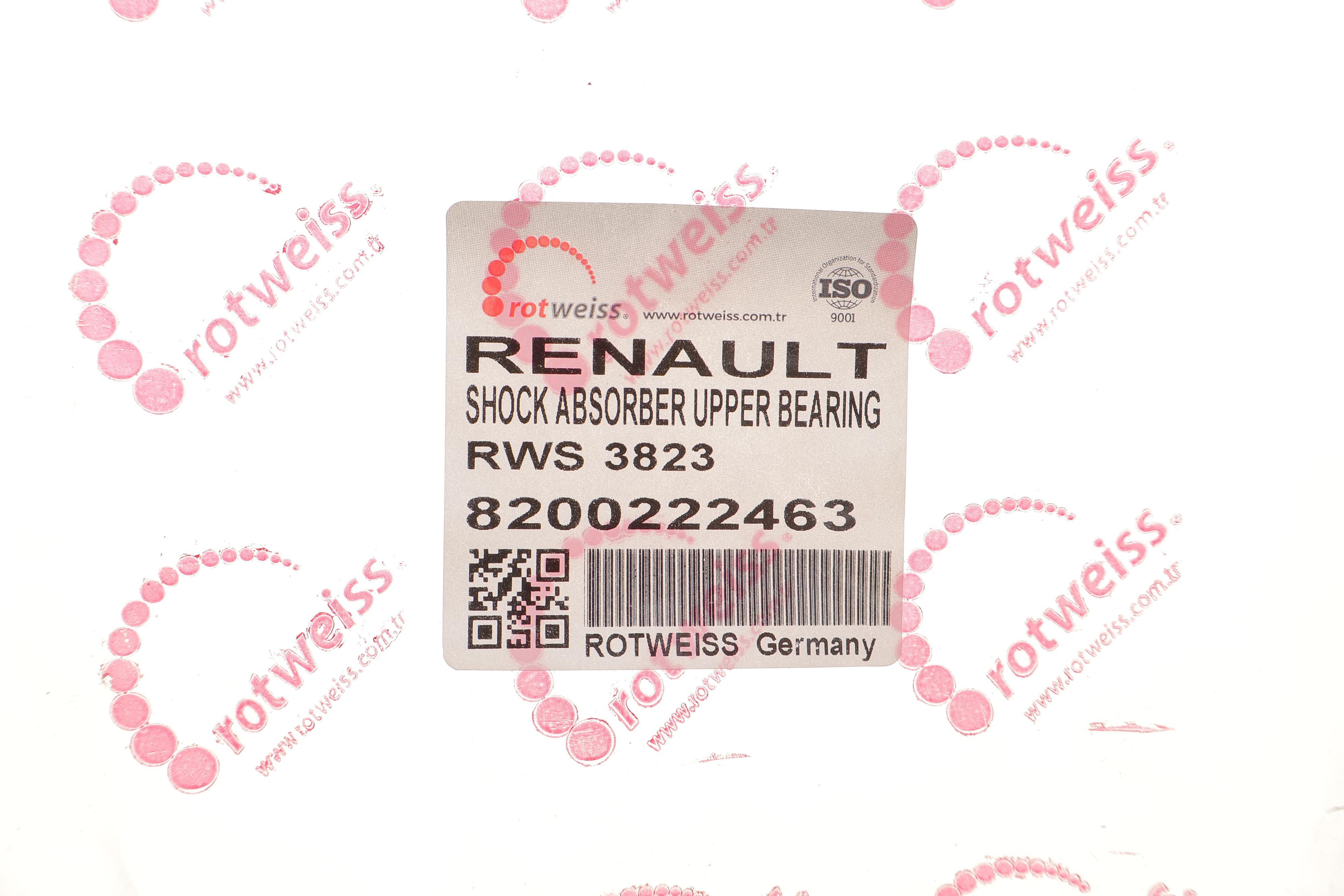 Підшипник амортизатора опорний Renault Megane II/Scenic II 04-