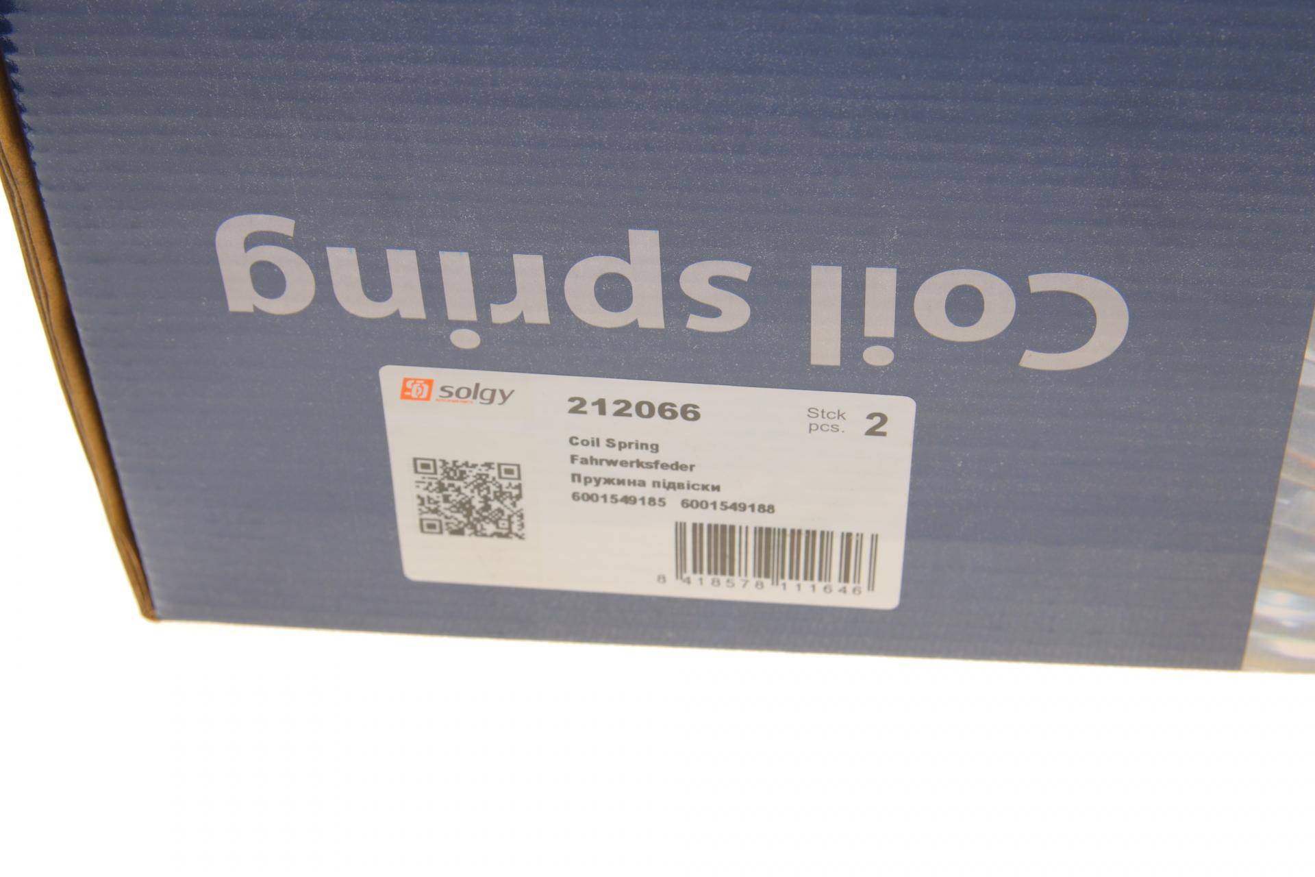 Пружина (передня) Dacia Logan Express/MCV 1.4/1.5dCi/1.6 09-/Lada Largus 1.6 12- (фургон/універсал)