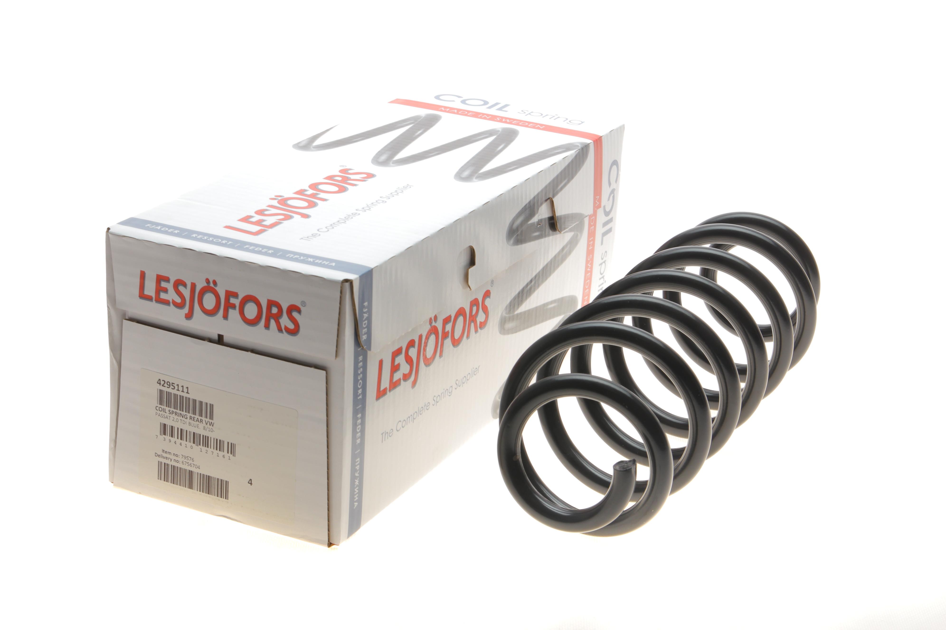 Пружина (задня) VW Passat B6 2.0BlueTDI 09-10 / B7 2.0TDI/4motion 10-14 (седан/унив)(ос:Bluemotion)