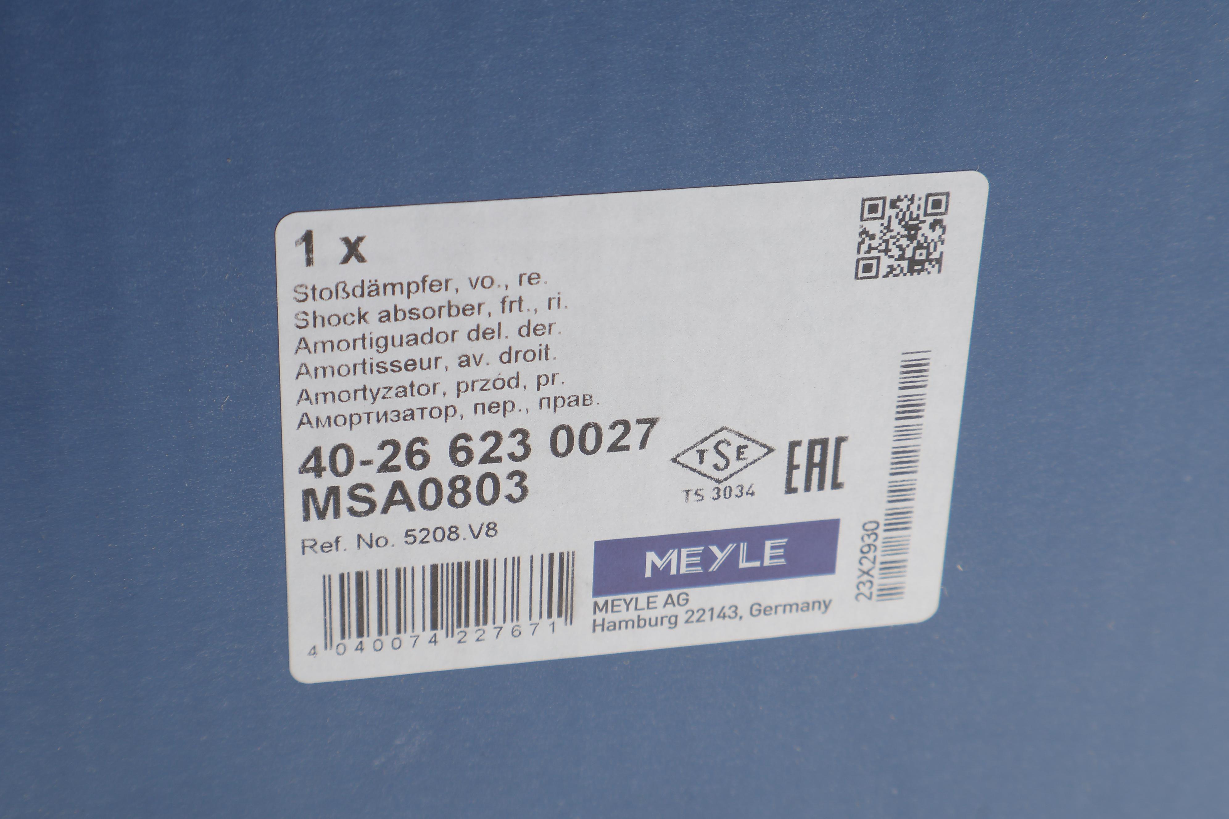 Амортизатор (передній) Citroen C4 II 09- (R)