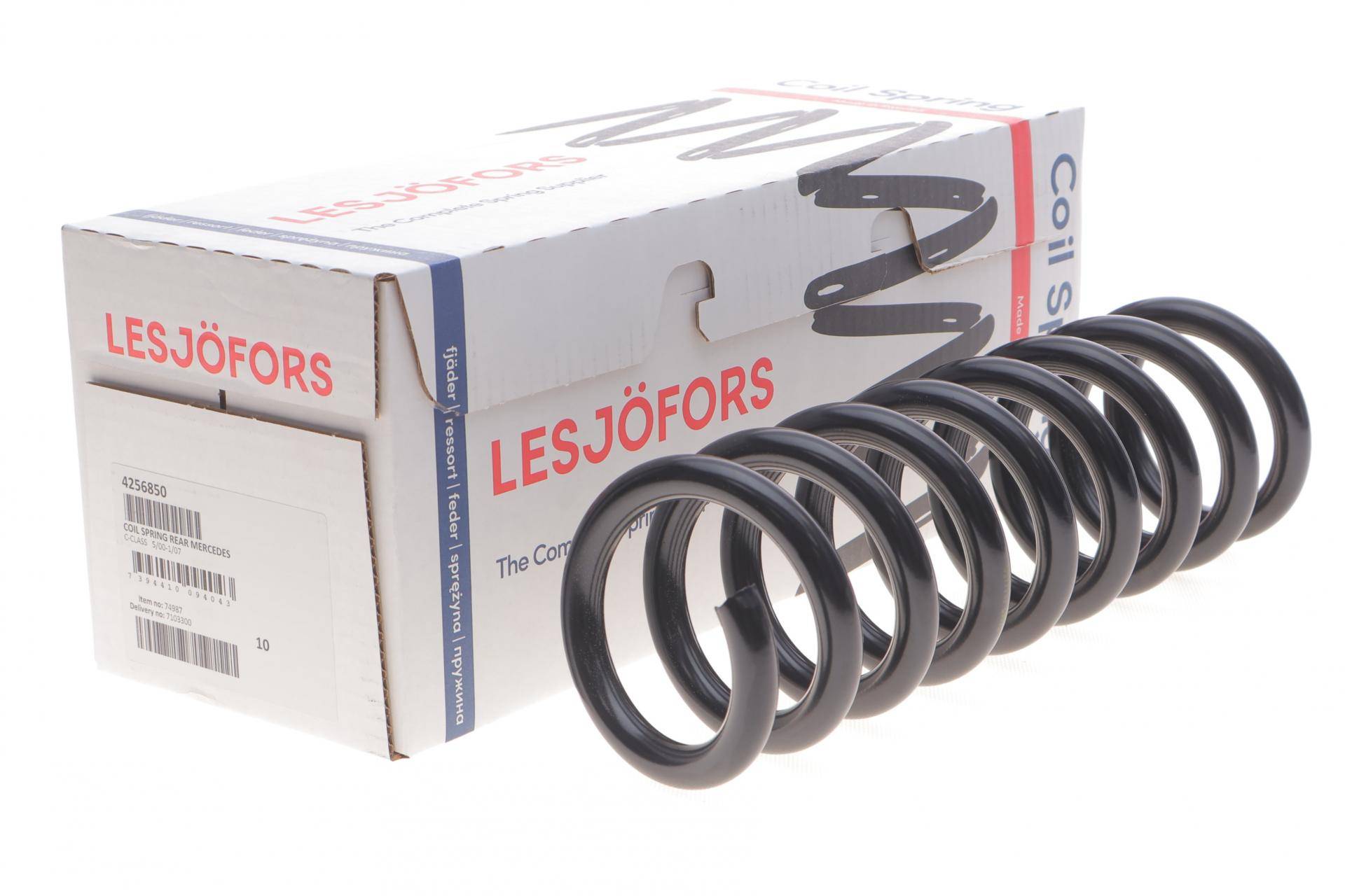 Пружина (задня) MB C-class (W203) C180-C350 00-07 (седан) (без с-ми рег.дор.пр.) (ос:Classic/Elegance)