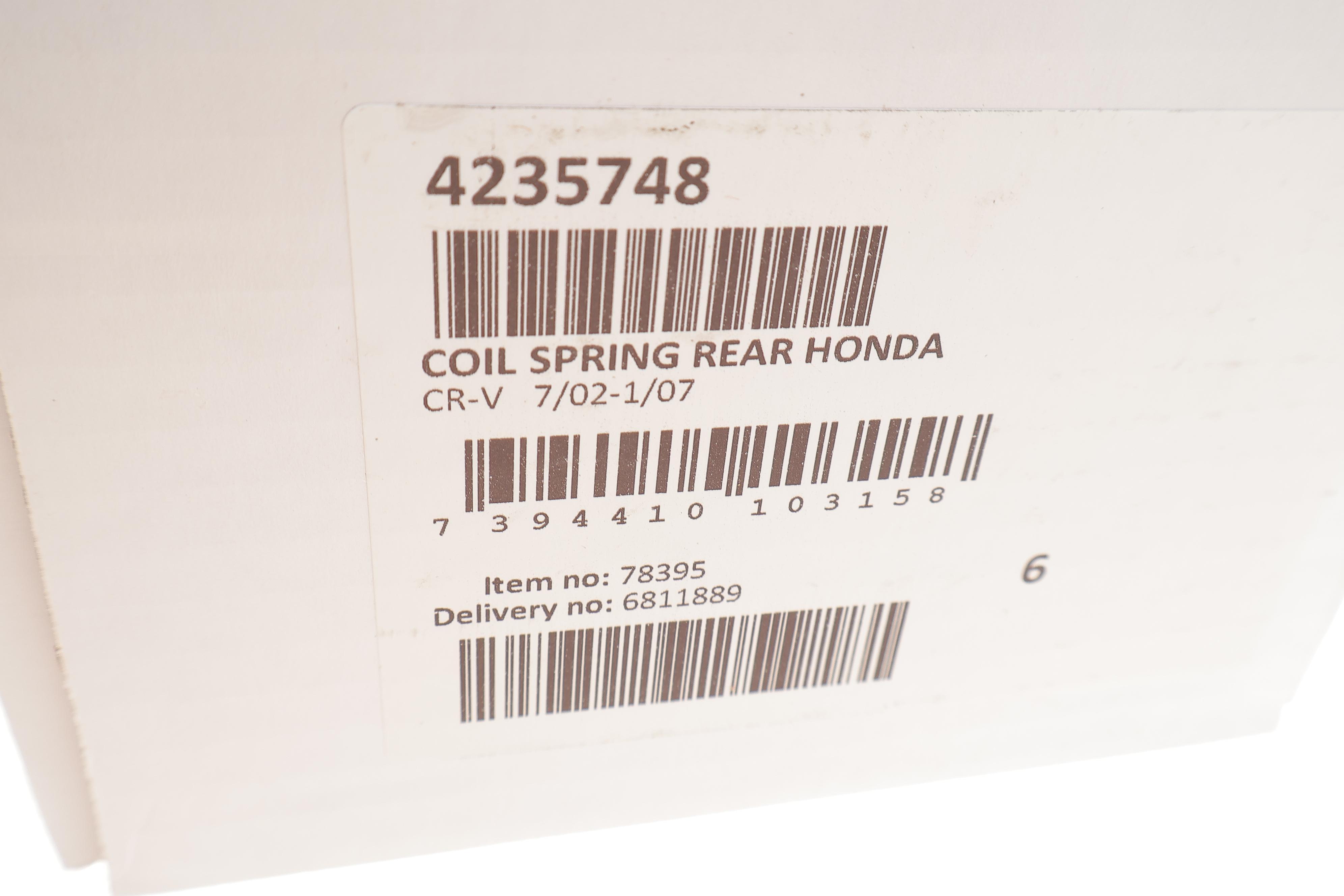 Пружина (задня) Honda CR-V II 2.0/2.2 CTDi 01-07 (позашляховик)