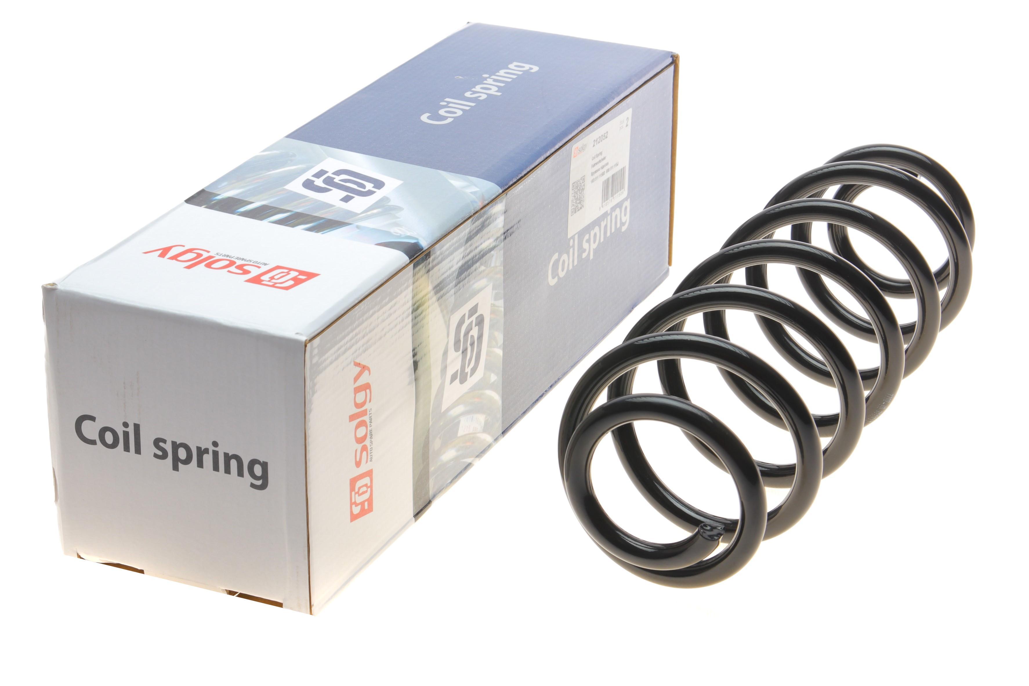 Пружина (задня) VW Golf V/VI 1.2-1.4TSI/1.4-2.0FSI/1.9-2.0TDI 03-13/Skoda Rapid 12-19 (нахилен.з.ч.)