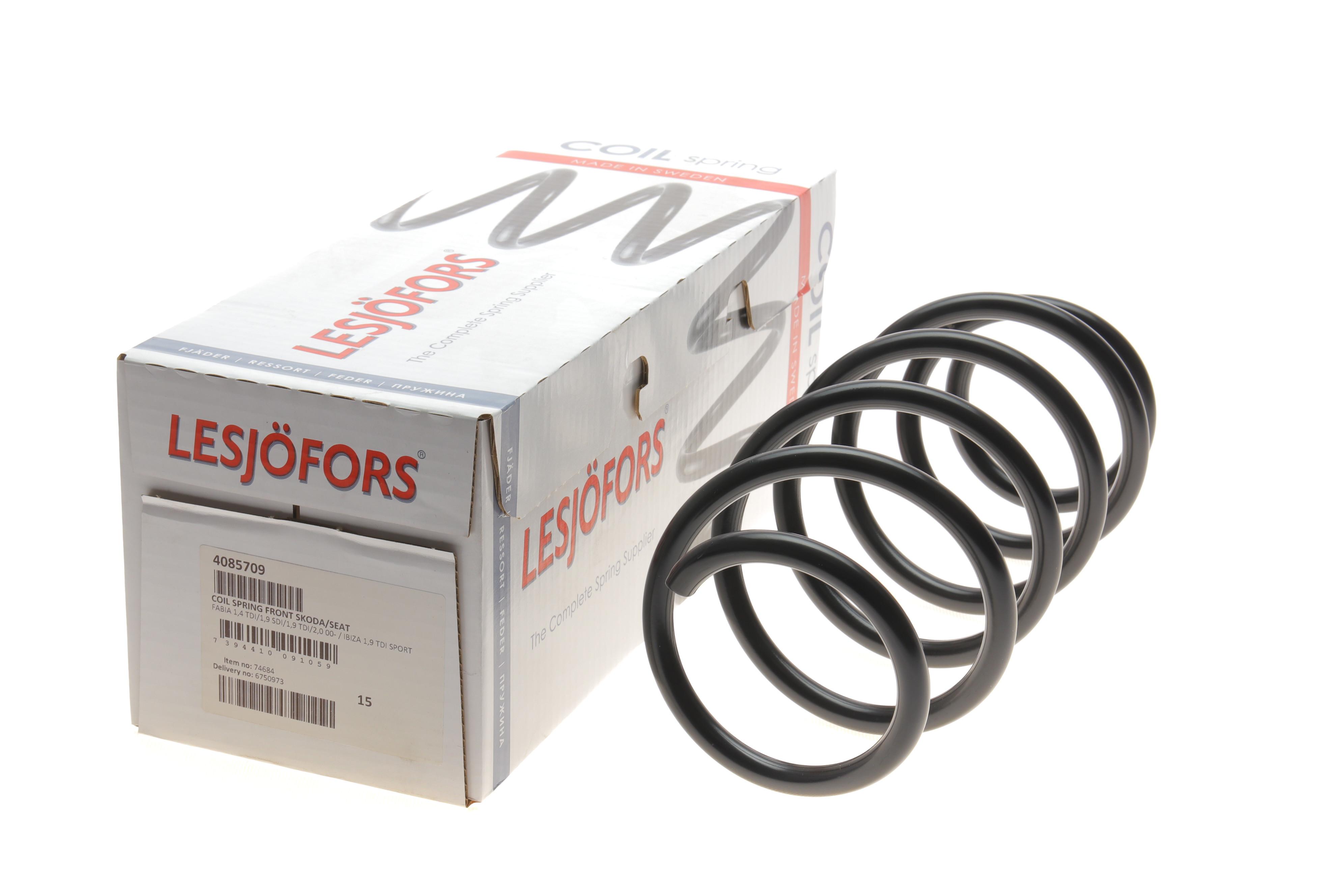 Пружина (передня) Skoda Fabia 1.4-1.6TDI/1.9SDI/TDI/2.0 99-14/Roomster 1.2TDI/1.6TDI/1.9TDI 06-15