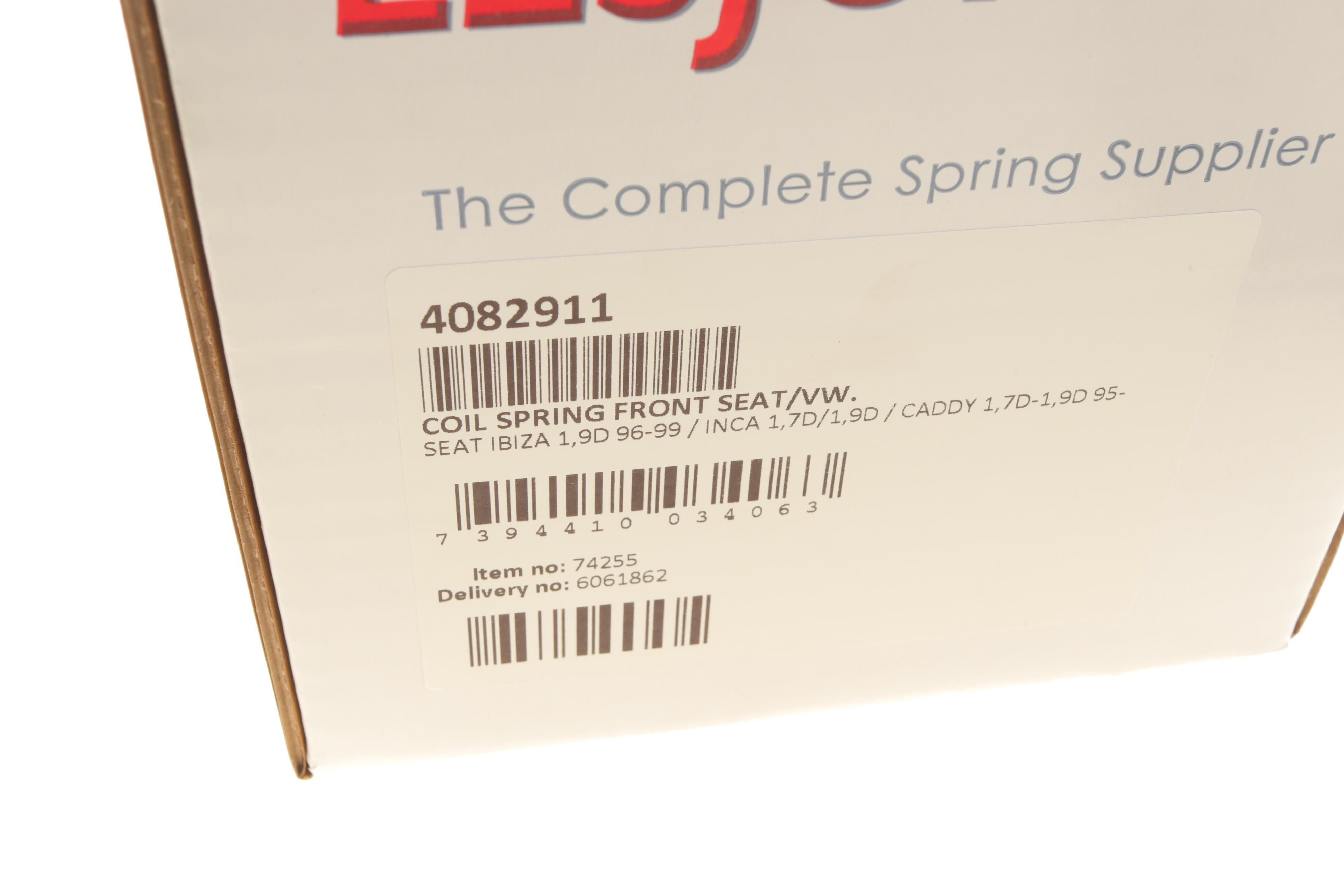 Пружина (передня) Seat Ibiza 1.9TDI/SDI 96-02 (хетч)/VW Caddy 1.7SDI/1.9D/SDI/TDI 95-04 (фург/вэн)