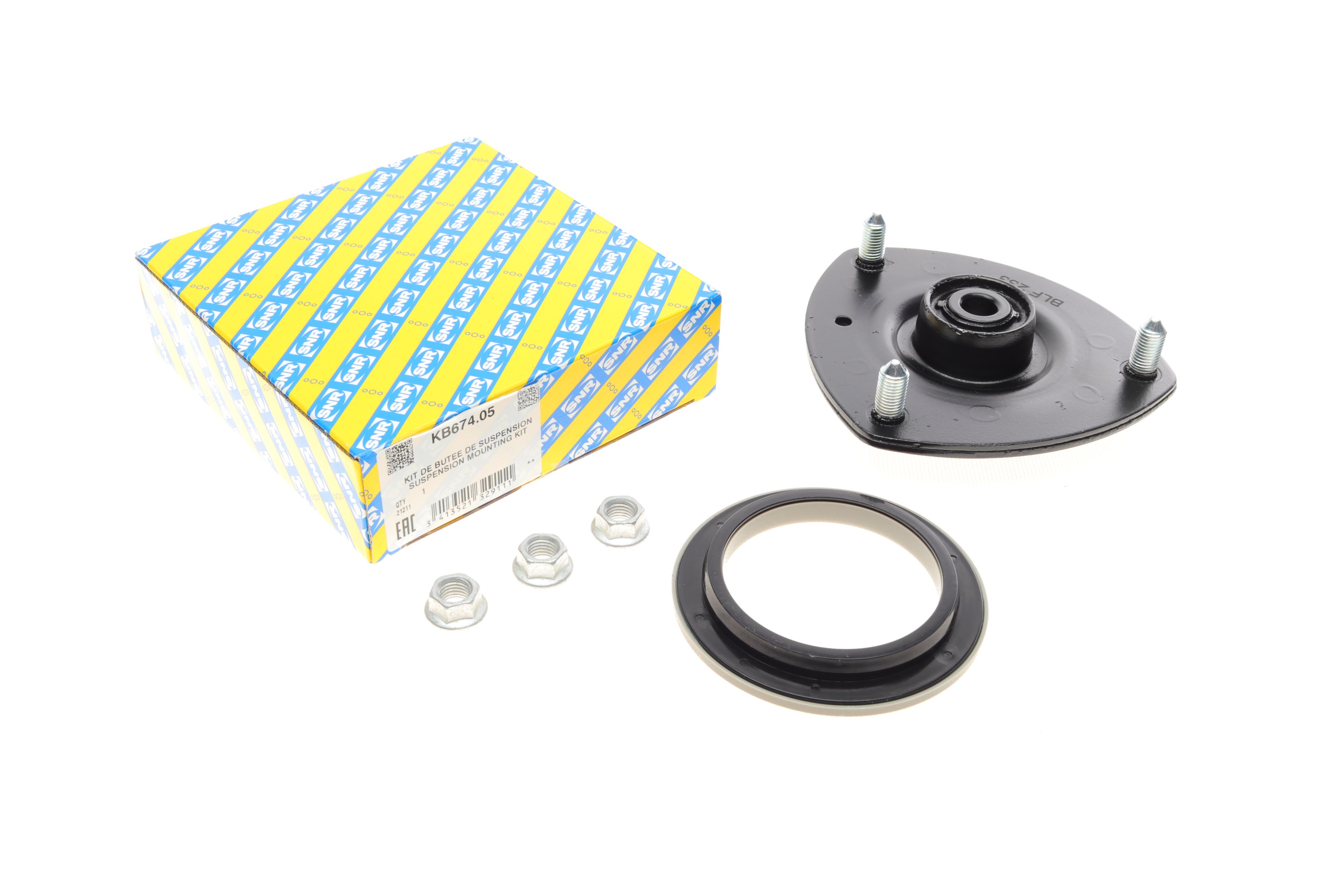 Подушка амортизатора (переднього) + підшипник Honda CR-V 2.0 01-07 (L)