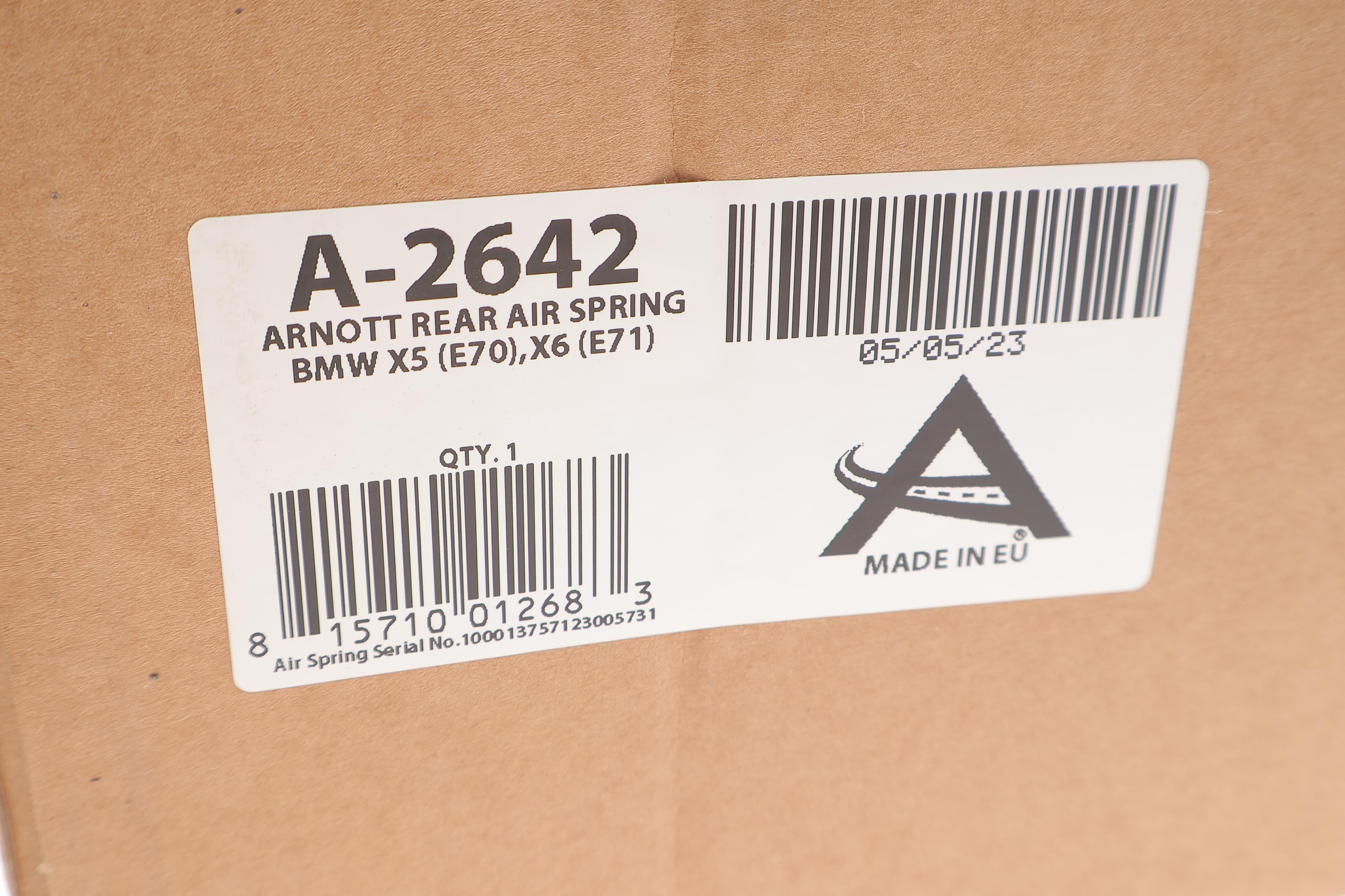 Подушка пневмопідвіски (ззаду) BMW X5 (F15/F85/E70)/X6 (E71/E72/F16/F86) 07-19