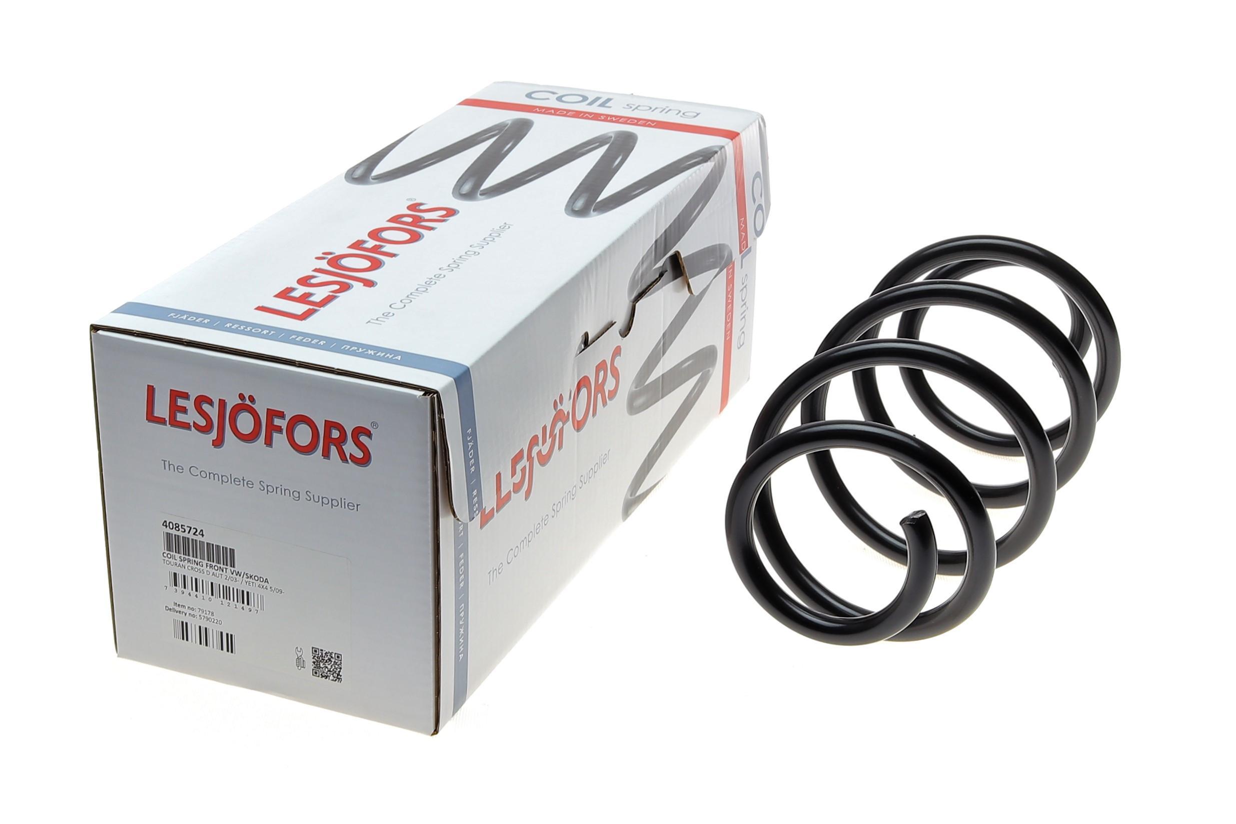 Пружина (передня) Skoda Yeti 1.8TSI/2.0TDI 4x4 09-17 (SUV)/VW Touran 1.9-2.0TDI АКПП 03-15 (вен)