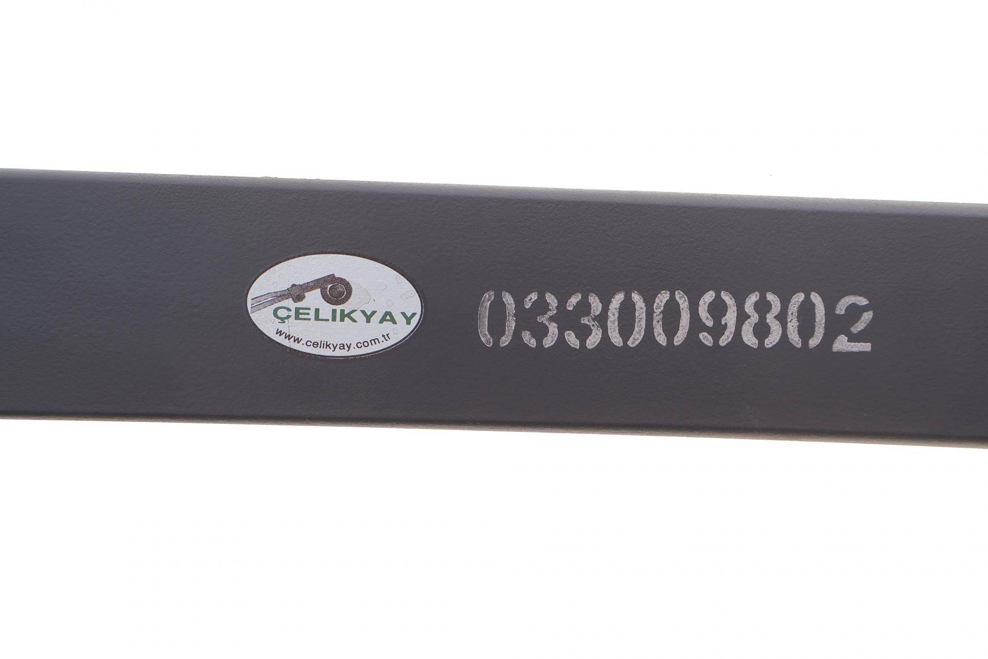 Ресора задня підкорінна MB Sprinter 208-315/VW Crafter 06-(підсилювач)(70x815x665) 18mm (без рез.)