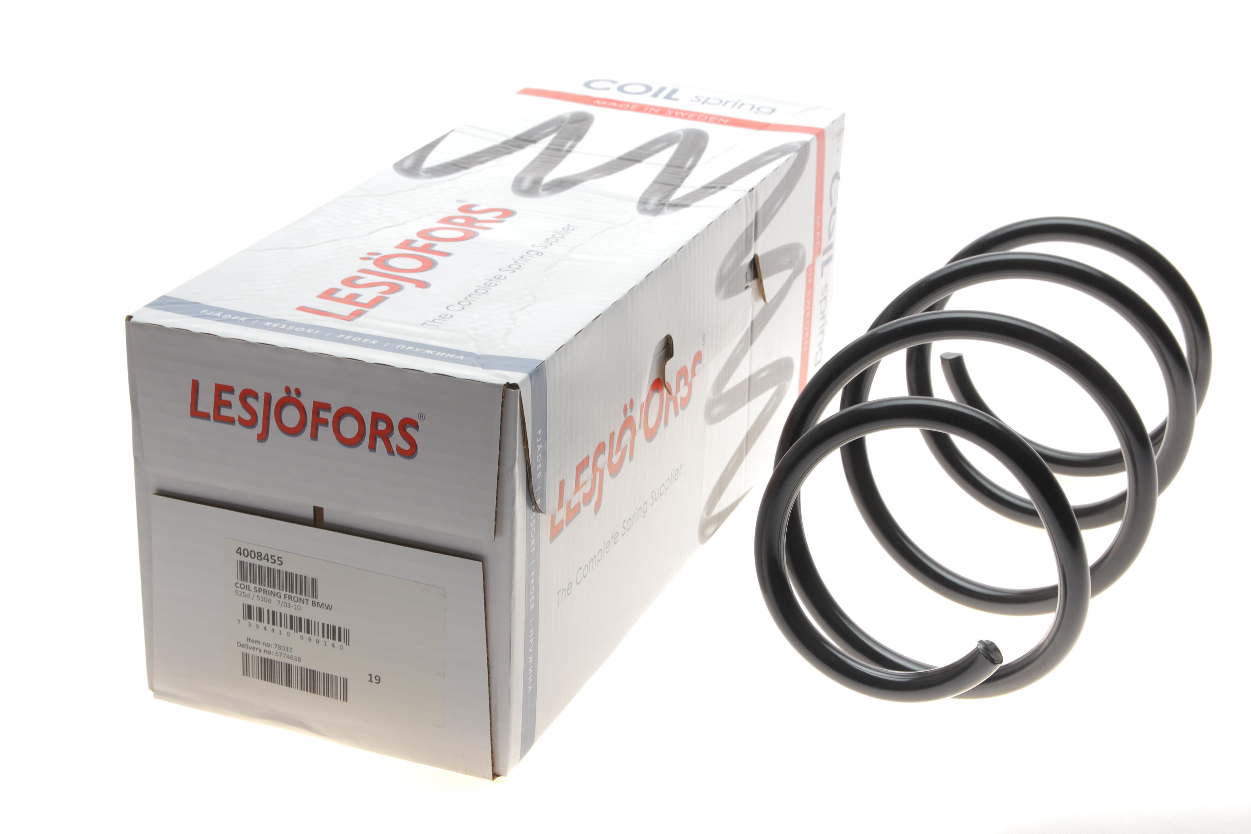 Пружина (передня) BMW 5 (E60) 525d/530d 02-10 (седан/універсал) (без М-техніки)