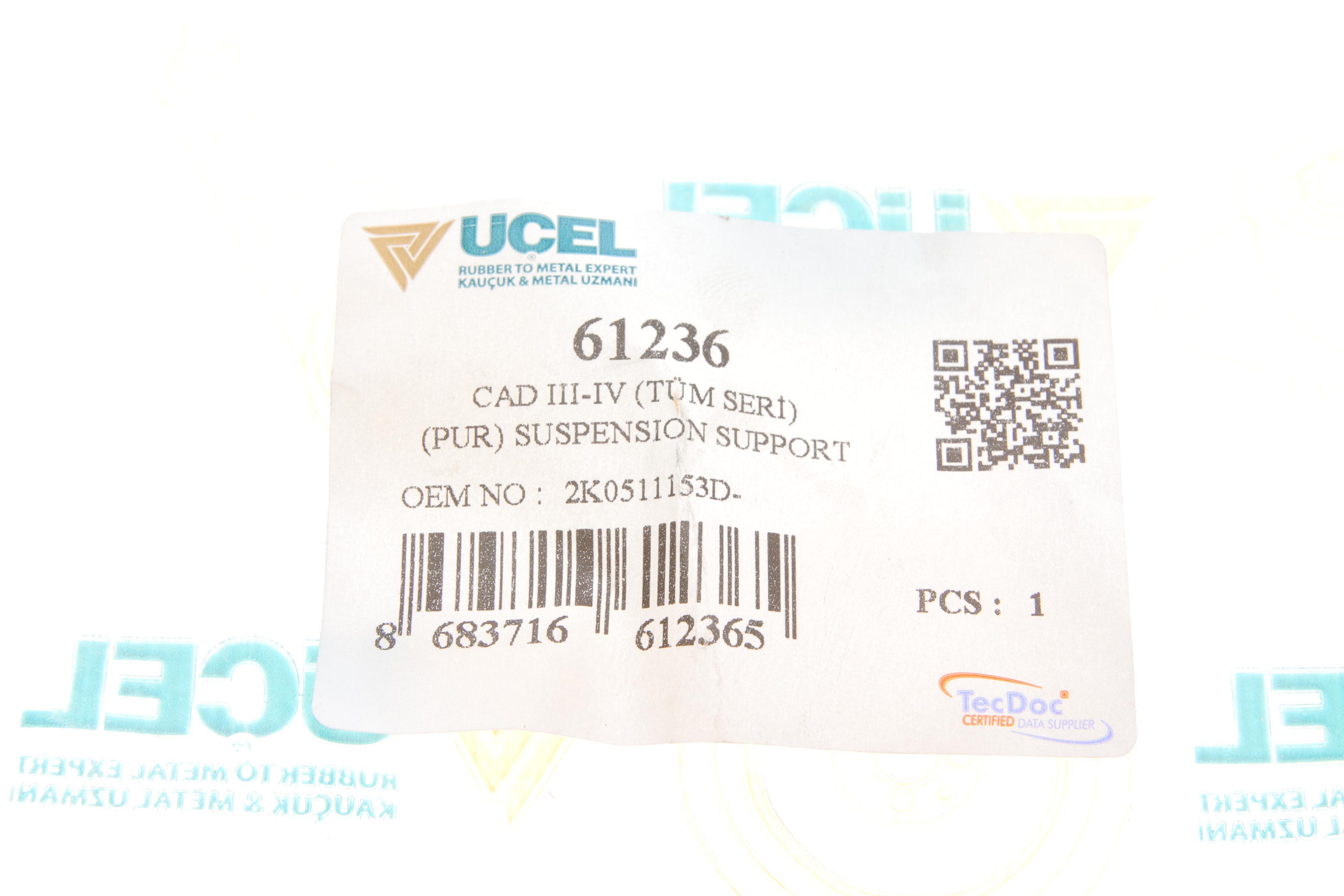 Відбійник ресори (задньої) VW Caddy 03-