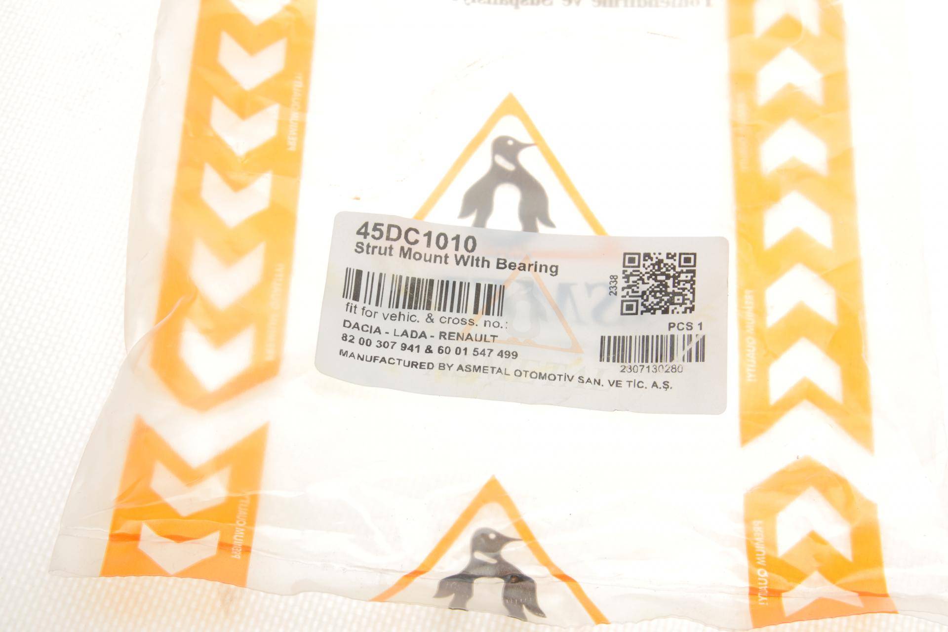 Подушка амортизатора (переднього) + підшипник Renault Twingo/Clio/Logan/Sandero 08-