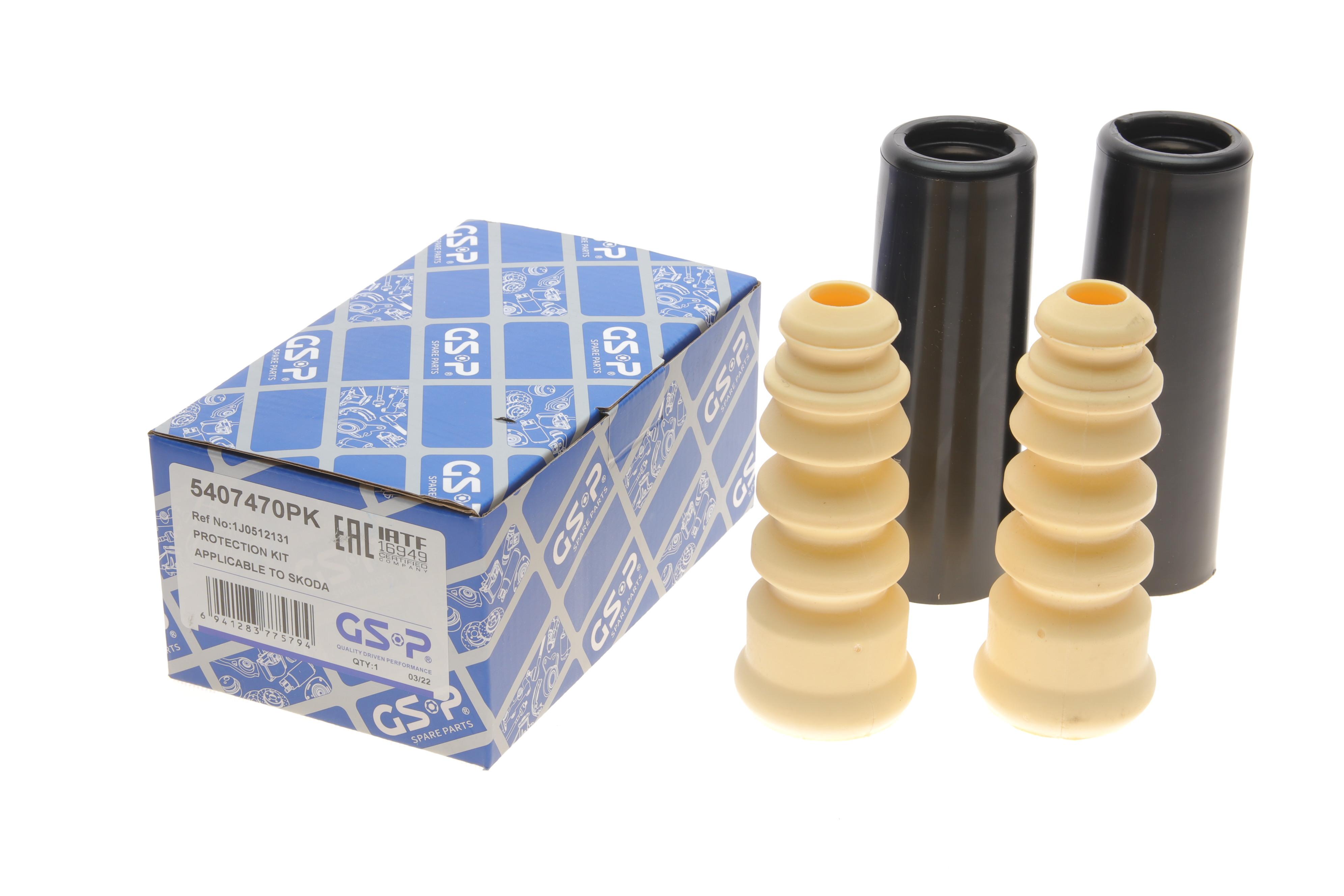 Пильник + відбійник амортизатора (заднього) Skoda Roomster 06-15 (к-кт 2шт)