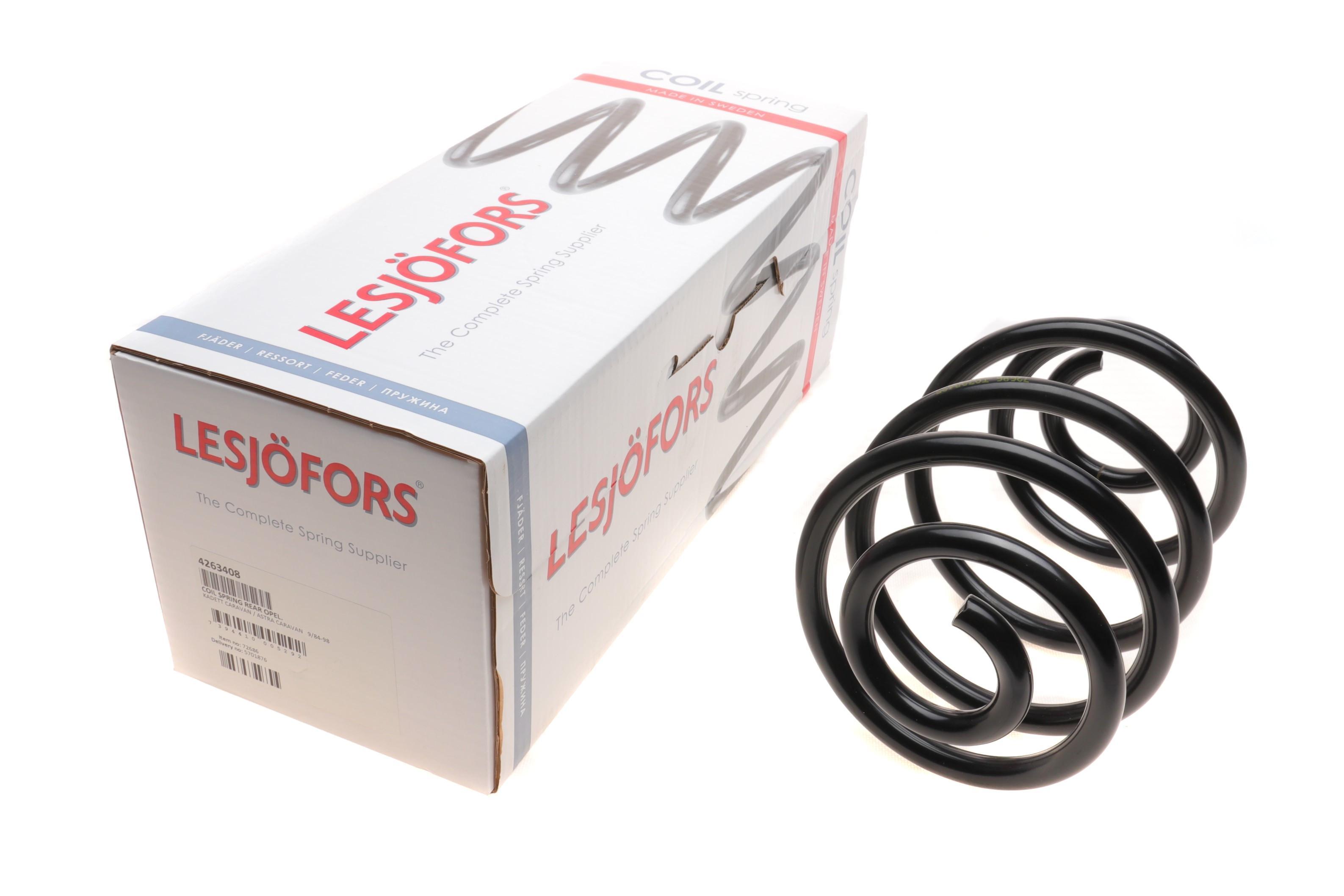 Пружина (задня) Opel Astra F/Kadett E 1.2-2.0/1.5-1.7D/TD 84-05 (ун.) (з пост.d) (Пружина дизайн II)