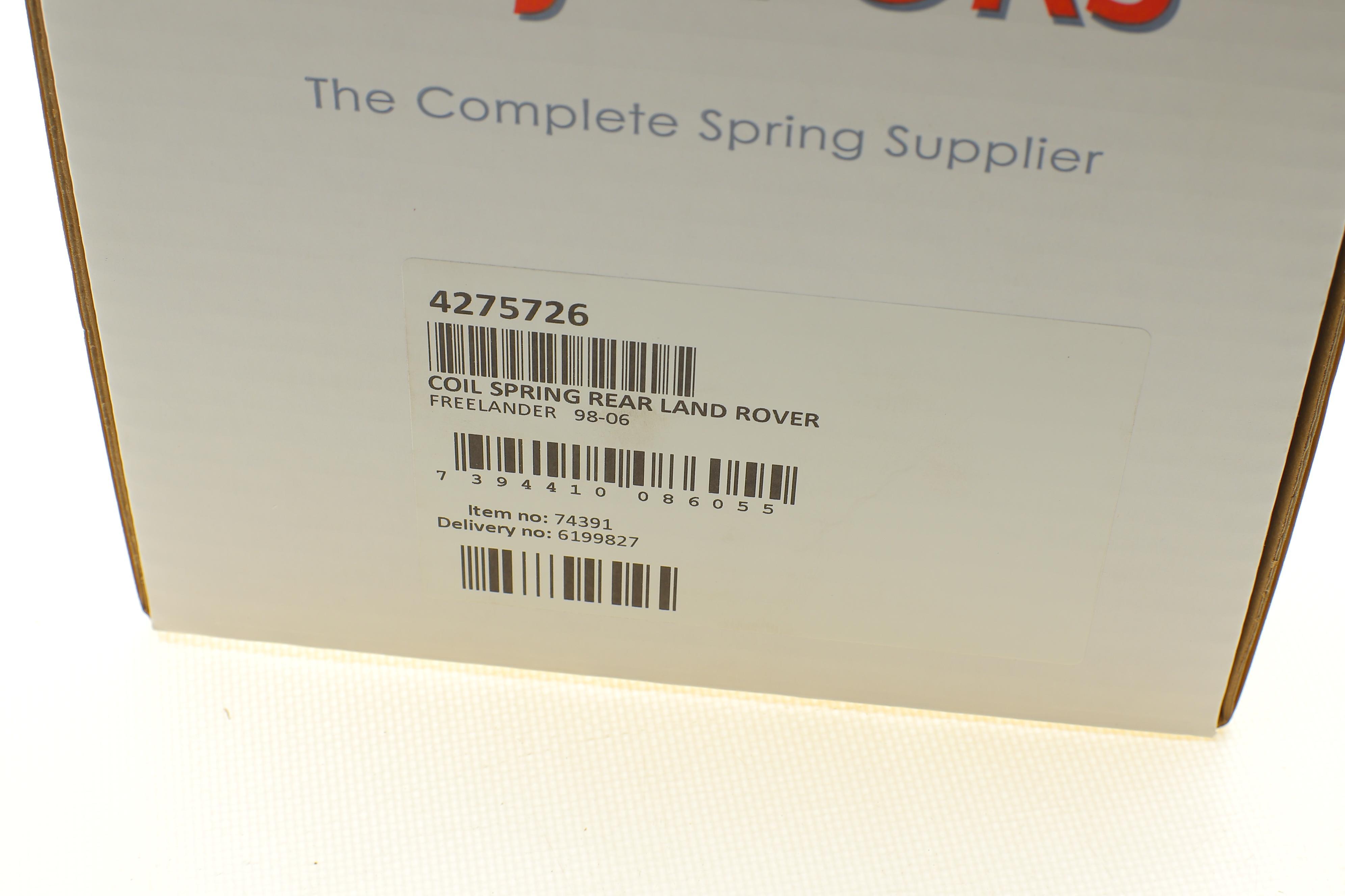 Пружина (задня) Land Rover Freelander 1.8i 16V/2.0DI/Td4/2.5 V6 4x4 98-06 (всюдихід закритий)