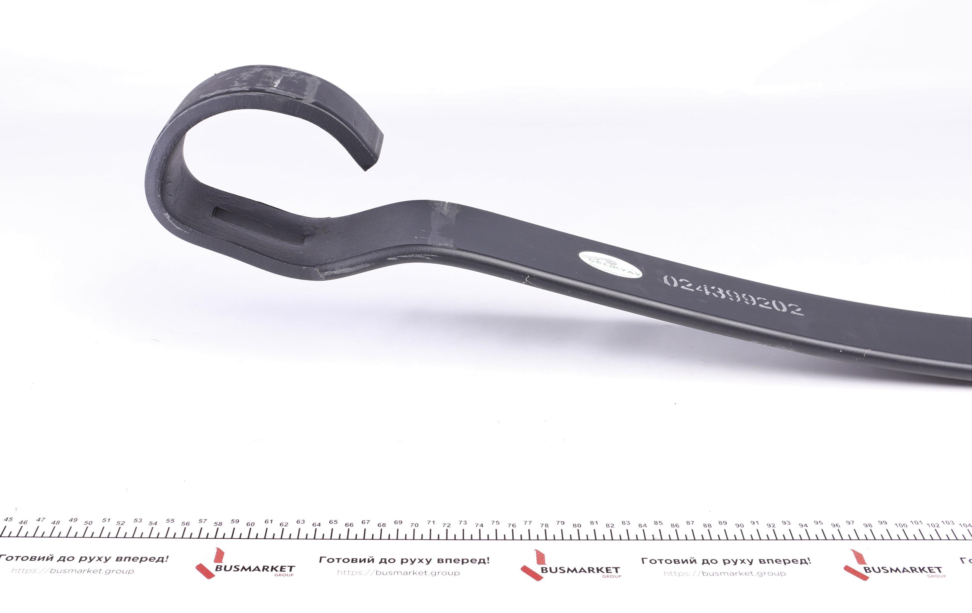 Ресора задня підкорінна MB 814-817D (відкидна кабіна) 14мм