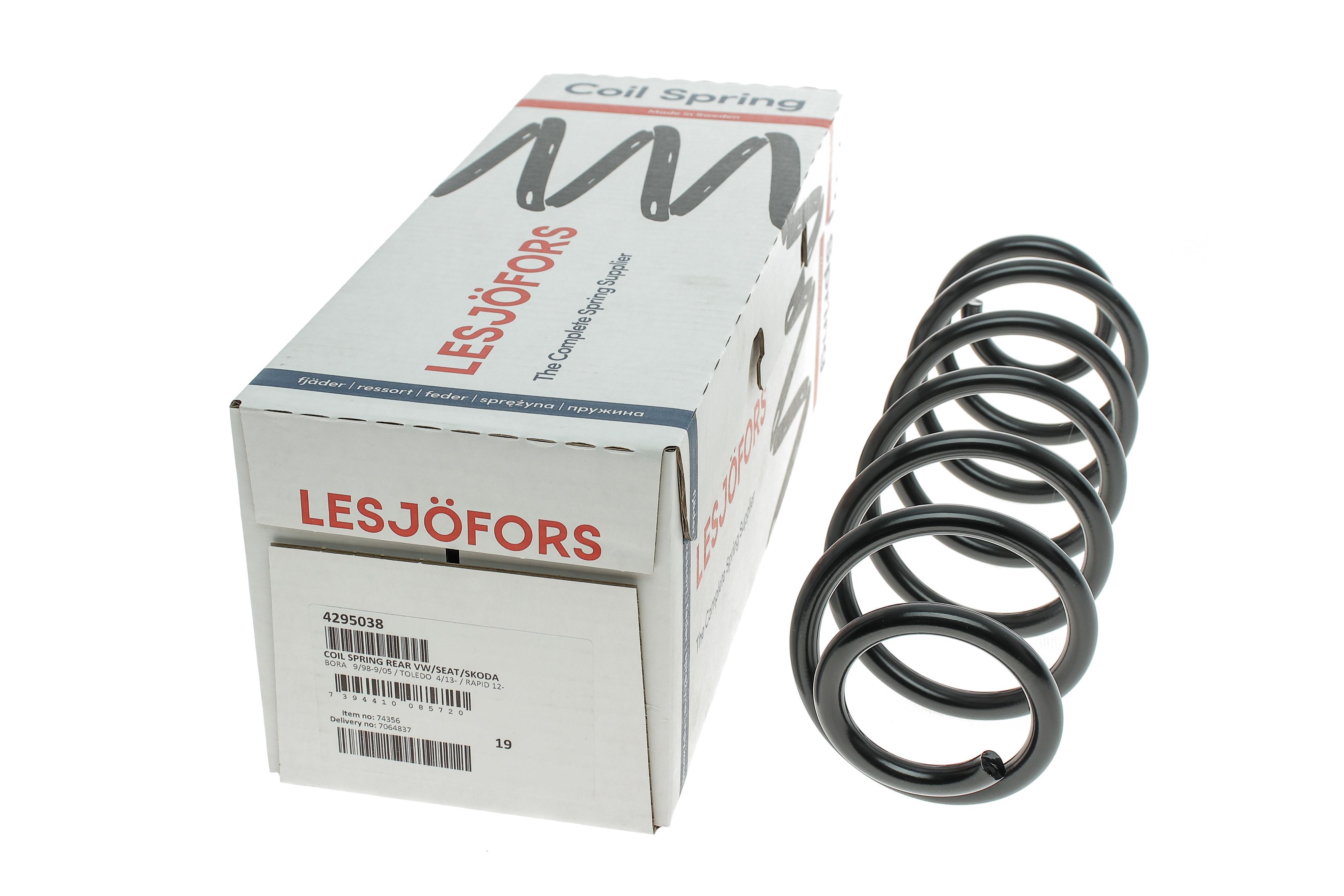 Пружина (задня) Skoda Rapid 1.4-1.6TDI/1.4TSI/Seat Toledo IV 1.2-1.4TSI/1.6TDI 12-19 (накл.з.ч)