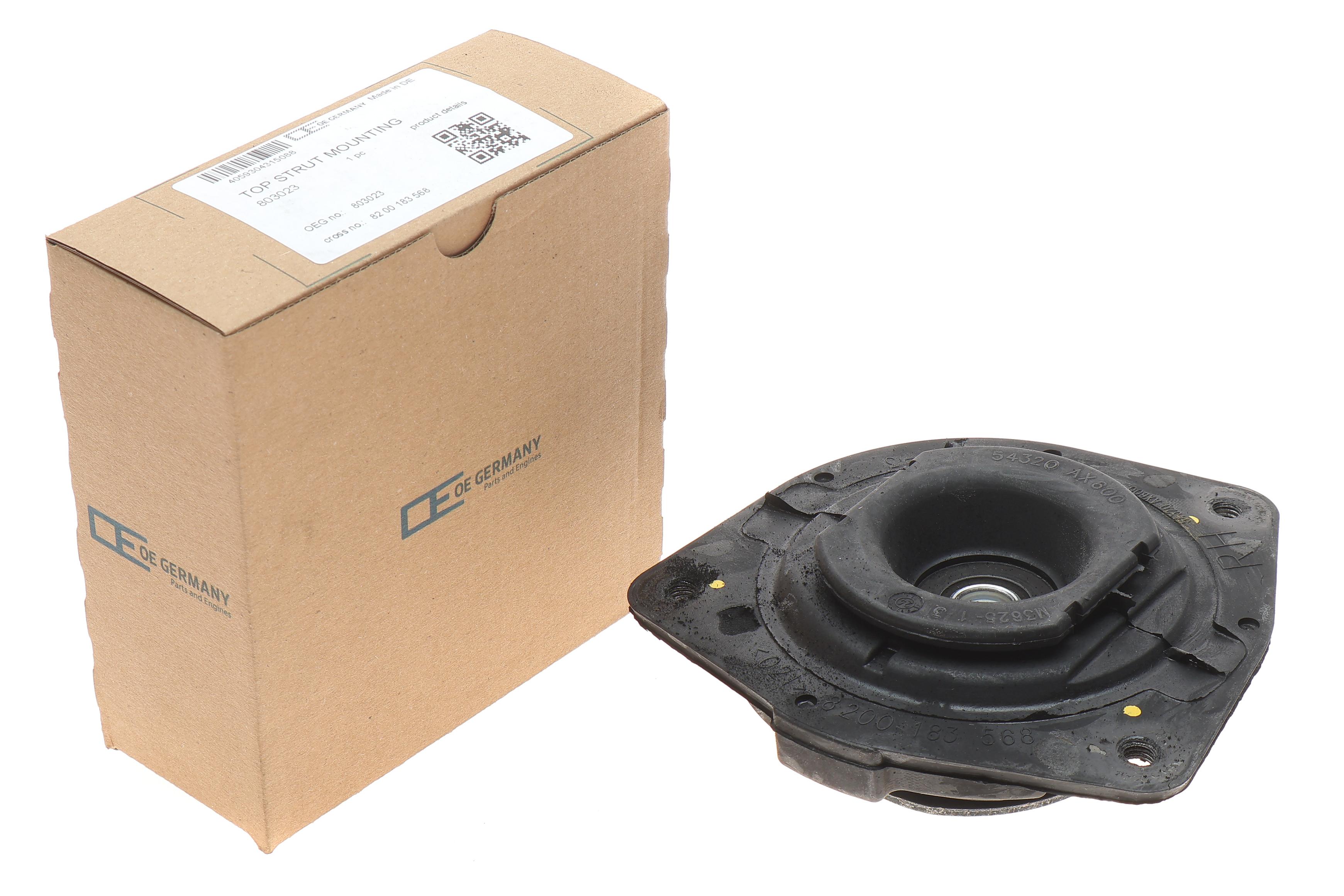 Подушка амортизатора (переднього) Nissan Micra/Renault Clio 1.4/1.5dCi/1.6 16V 03- (R)