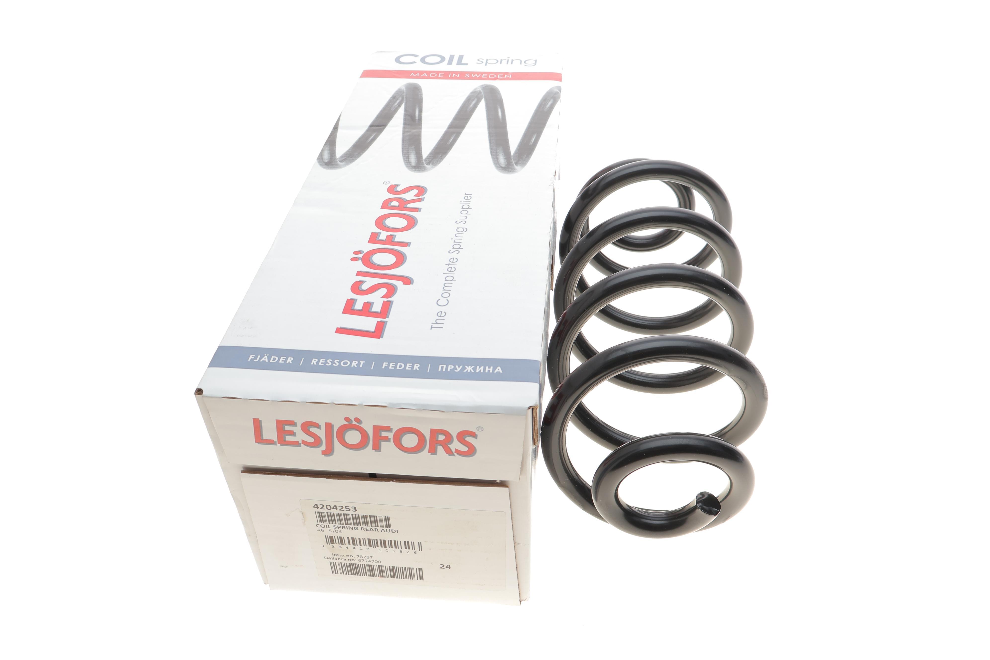 Пружина (задня) Audi A6 2.0-3.0TDI/TFSI/2.4/2.8FSI/3.2FSI +quattro 04-11 (седан) (без спорт.х.ч)