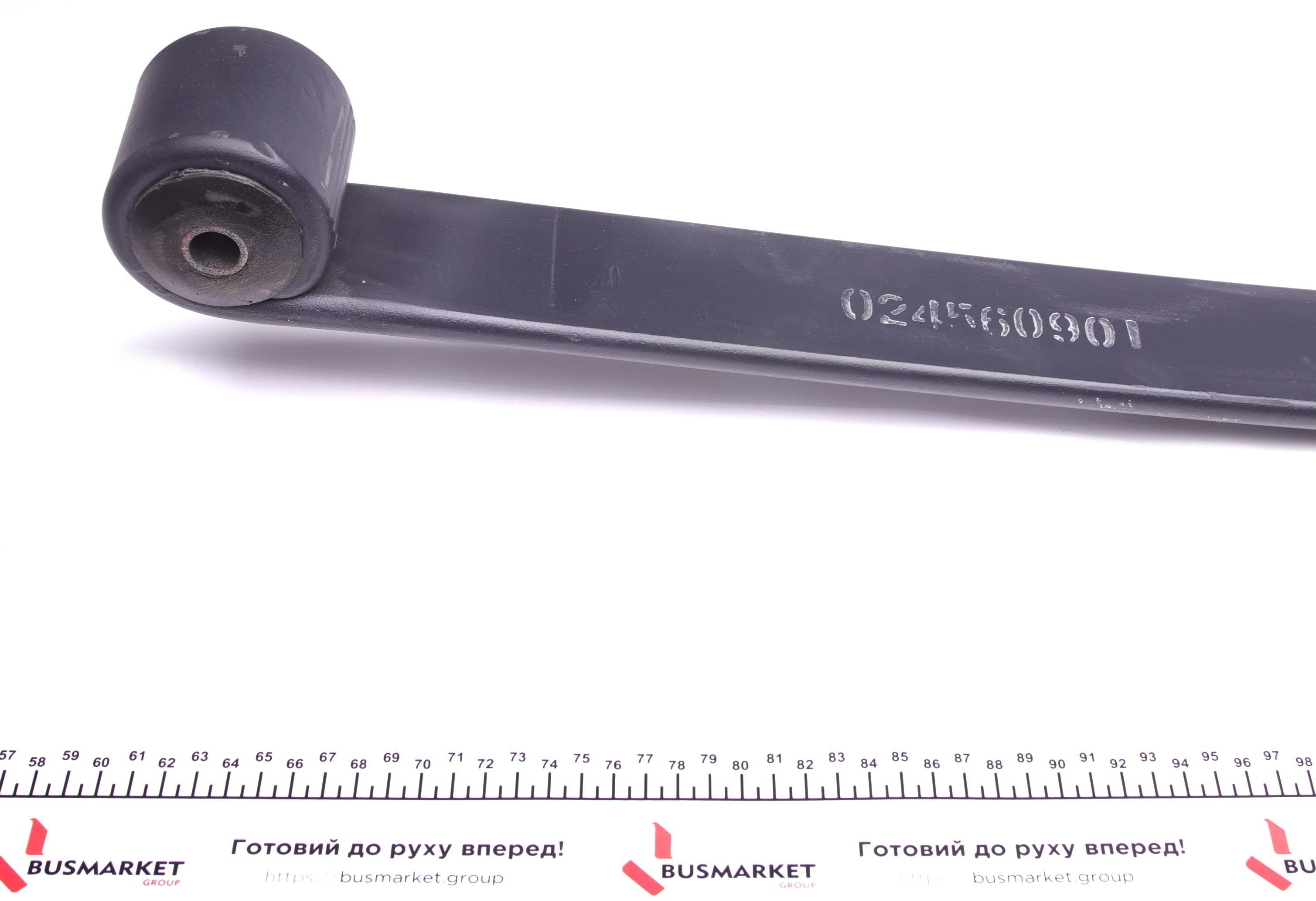 Ресора задня корінь MB Sprinter 906 509-519/VW Crafter 50 06- (70x740x753) 15mm