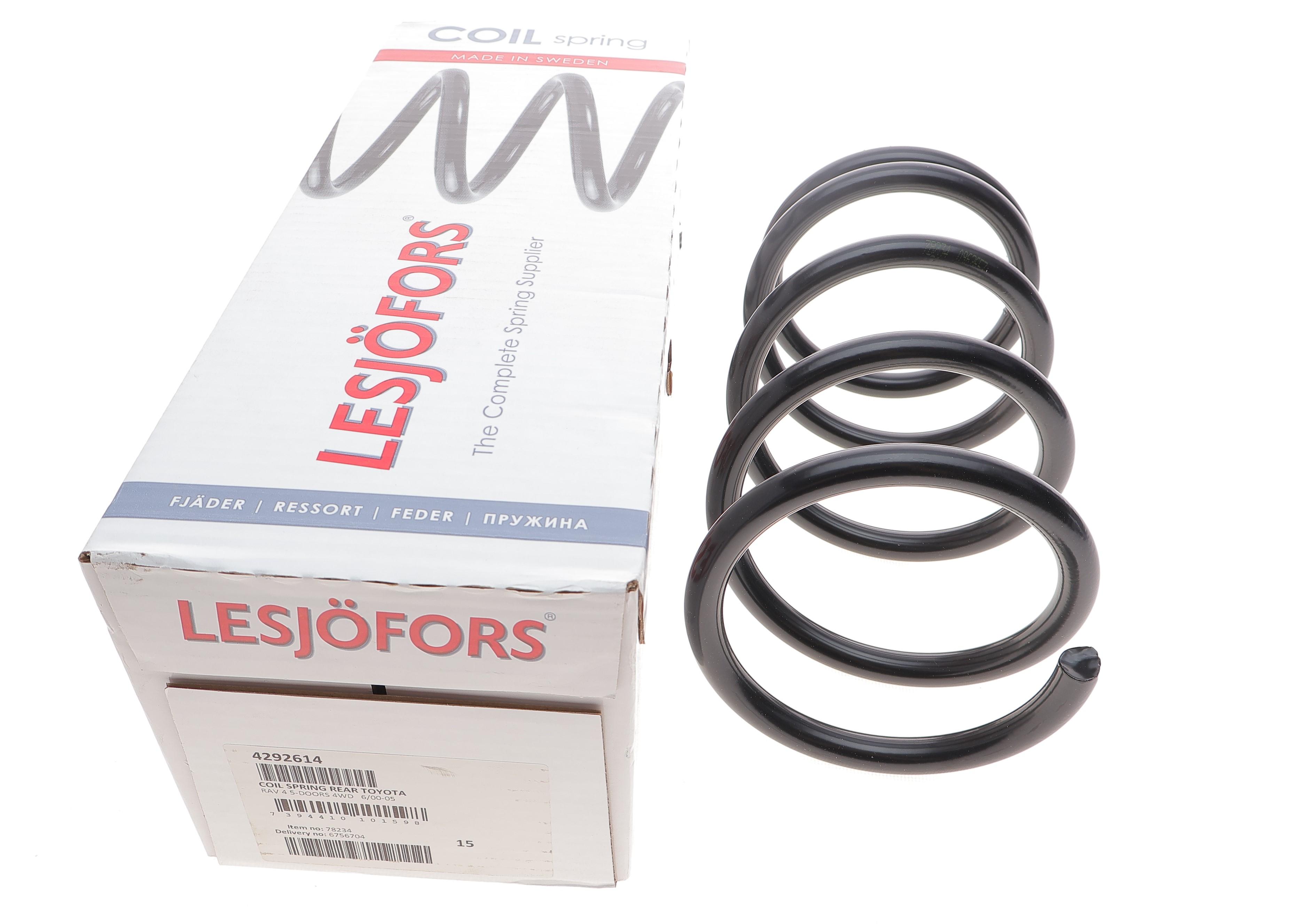 Пружина (задня) Toyota Rav 4 II 2.0 4WD/2.0D 4WD 00-05 (SUV) (5 дверей)